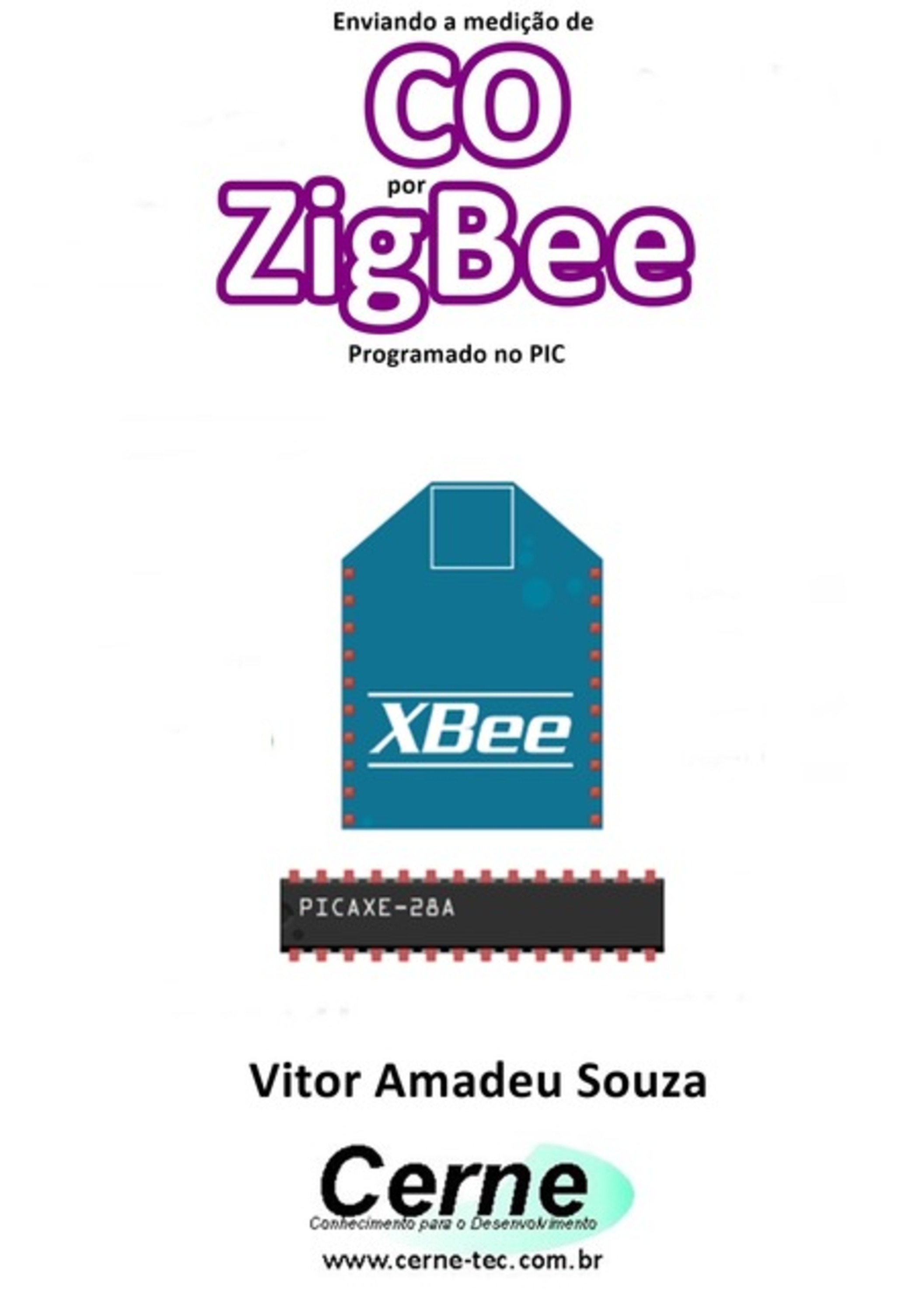 Enviando A Medição De Co Por Zigbee Programado No Pic