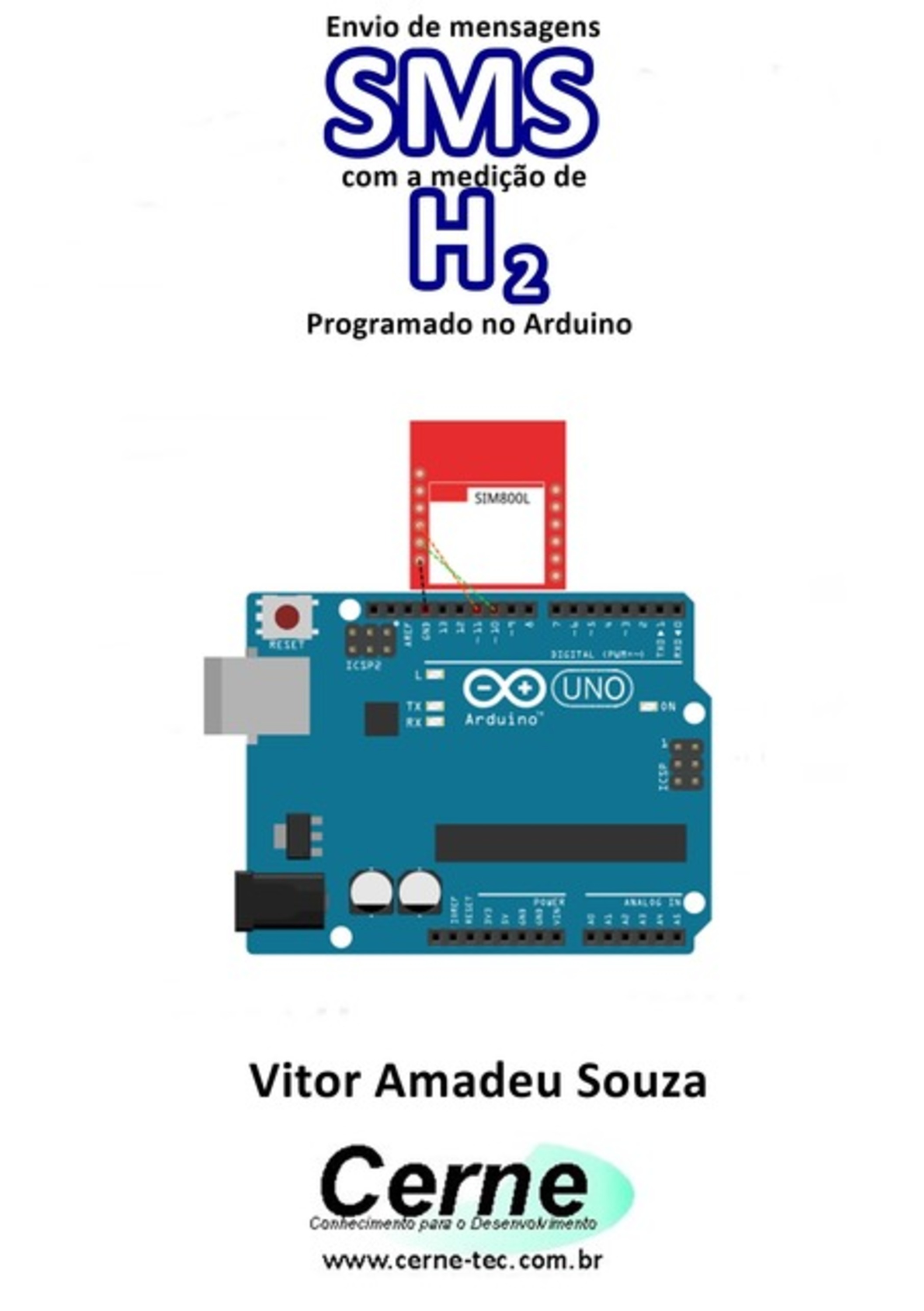 Envio De Mensagens Sms Com A Medição De H2 Programado No Arduino