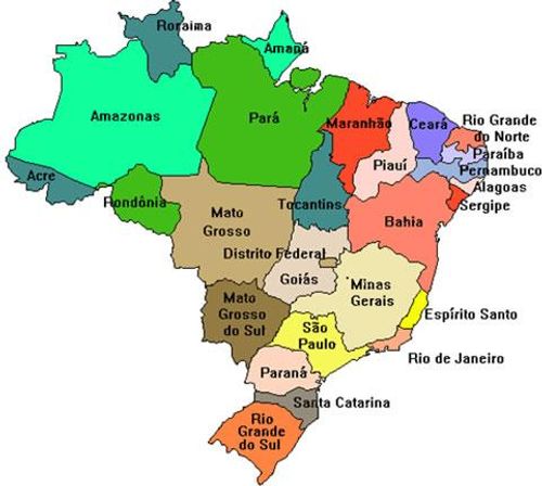 Estados do Brasil em Cordel
