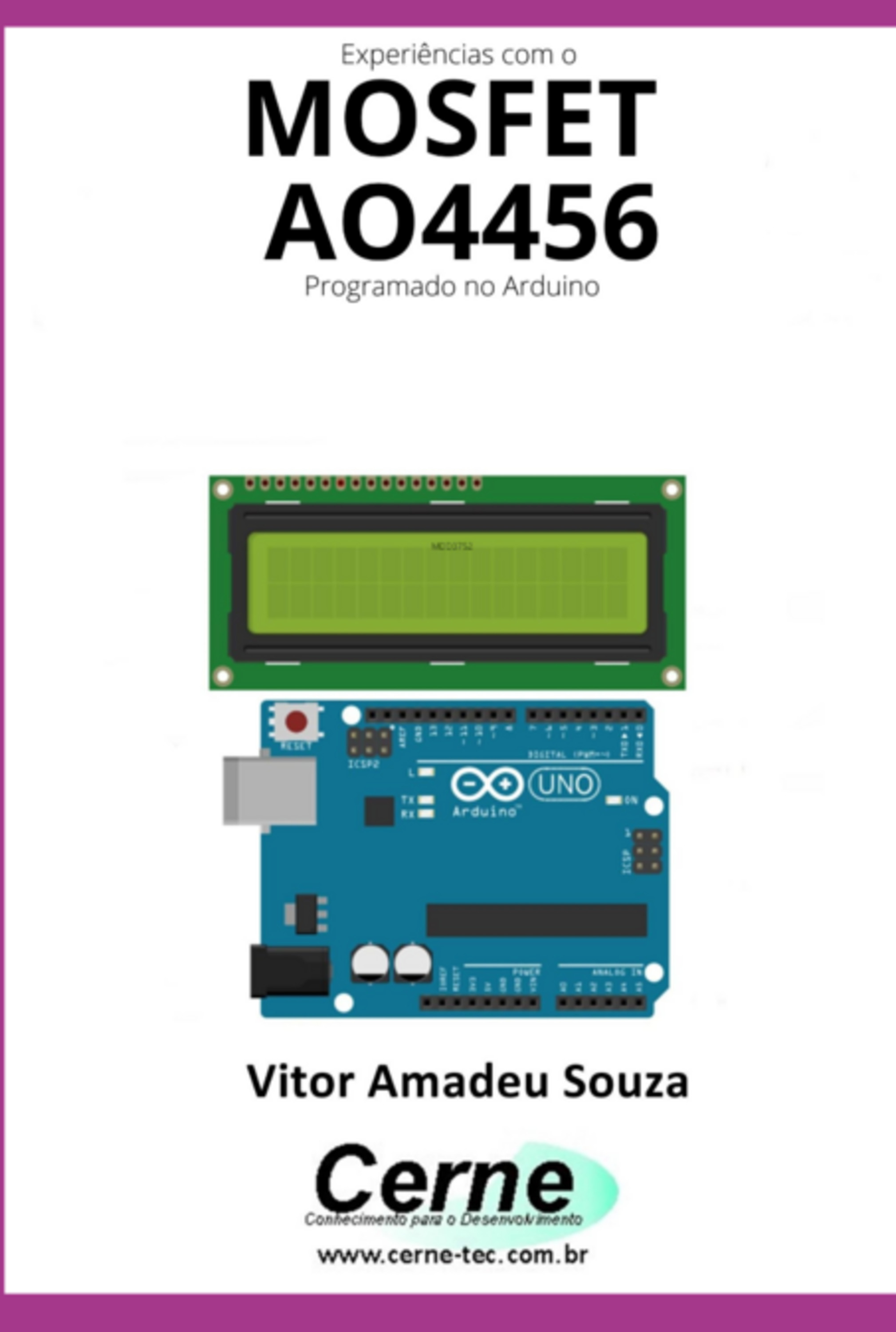 Experiências Com O Mosfet Ao4456 Programado No Arduino