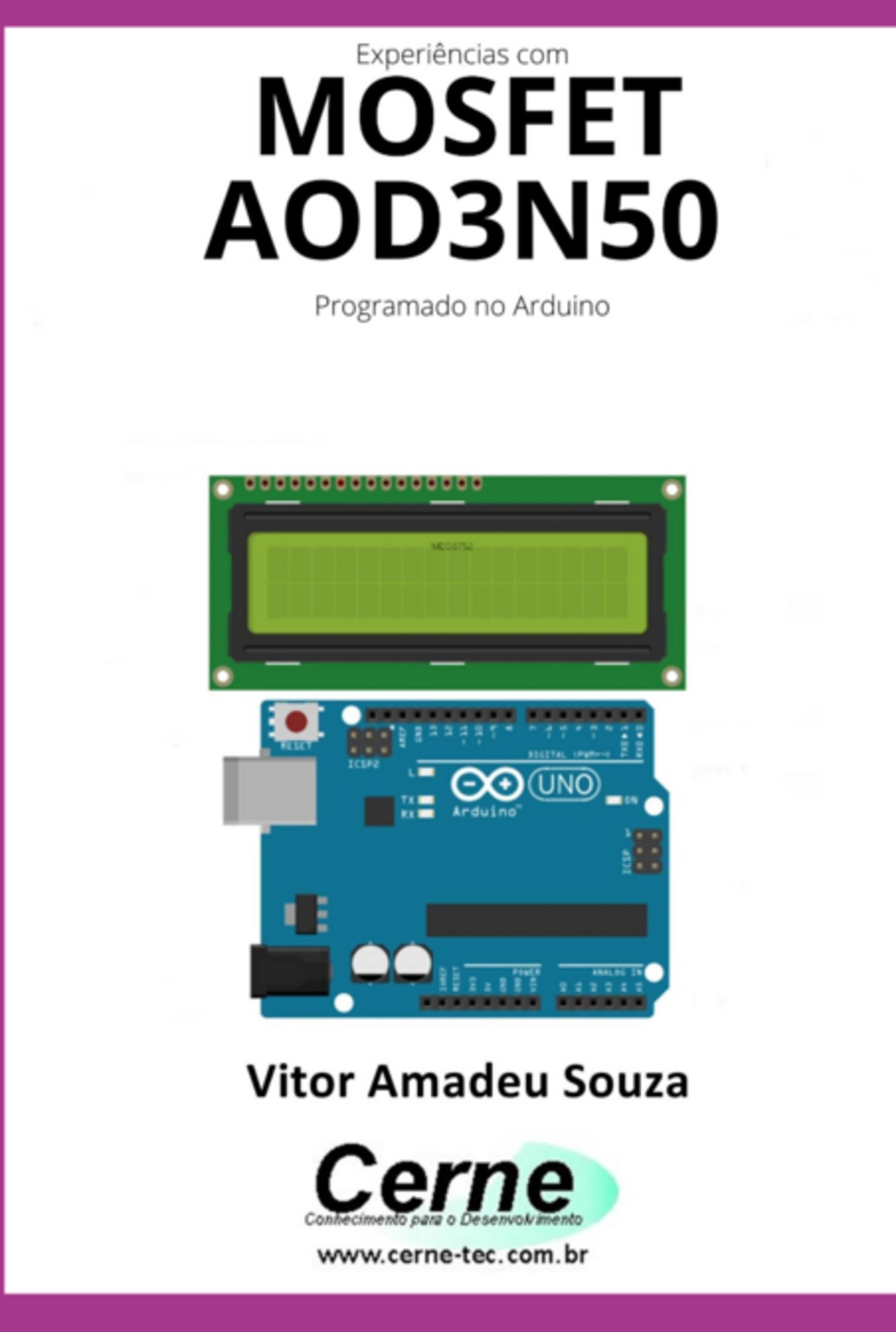 Experiências Com O Mosfet Aod3n50 Programado No Arduino