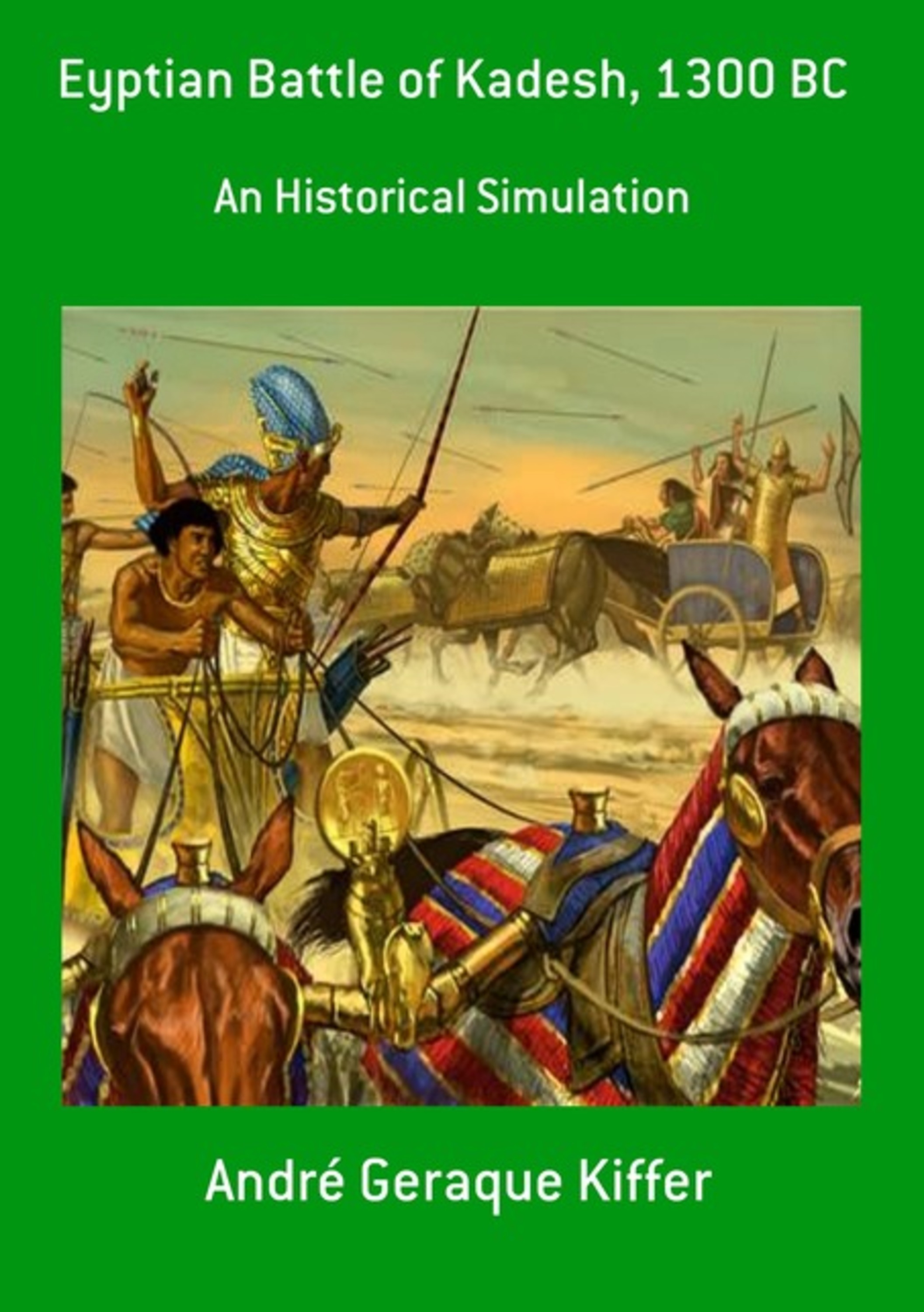 Eyptian Battle Of Kadesh, 1300 Bc