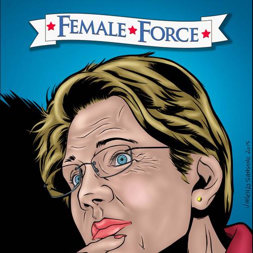 Female Force: Elizabeth Warren #1