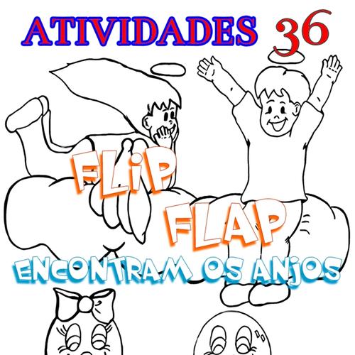 Atividades Flip Flap conhecem os anjos - Vol. 1