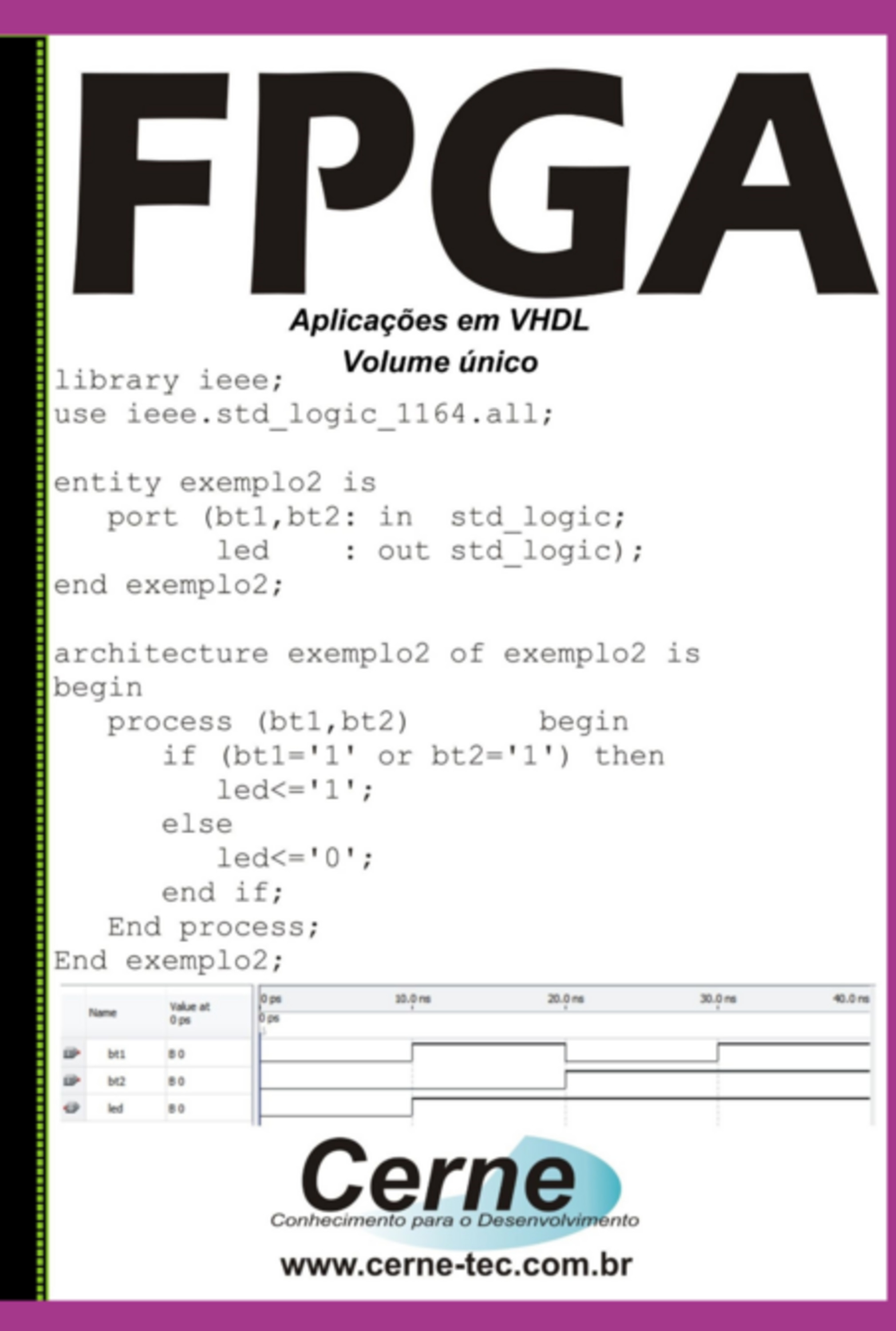 Fpga Aplicações Em Vhdl Volume Único