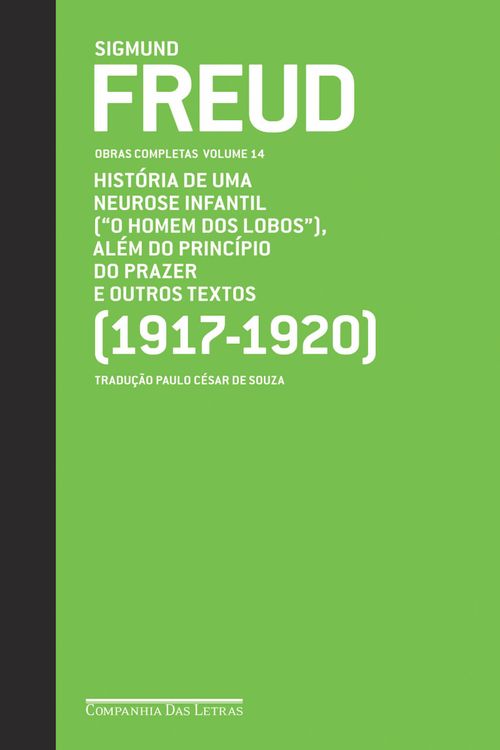 Freud (1917-1920) - Obras completas volume 14