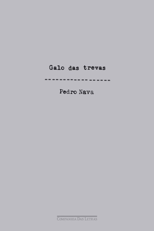 Galo das trevas