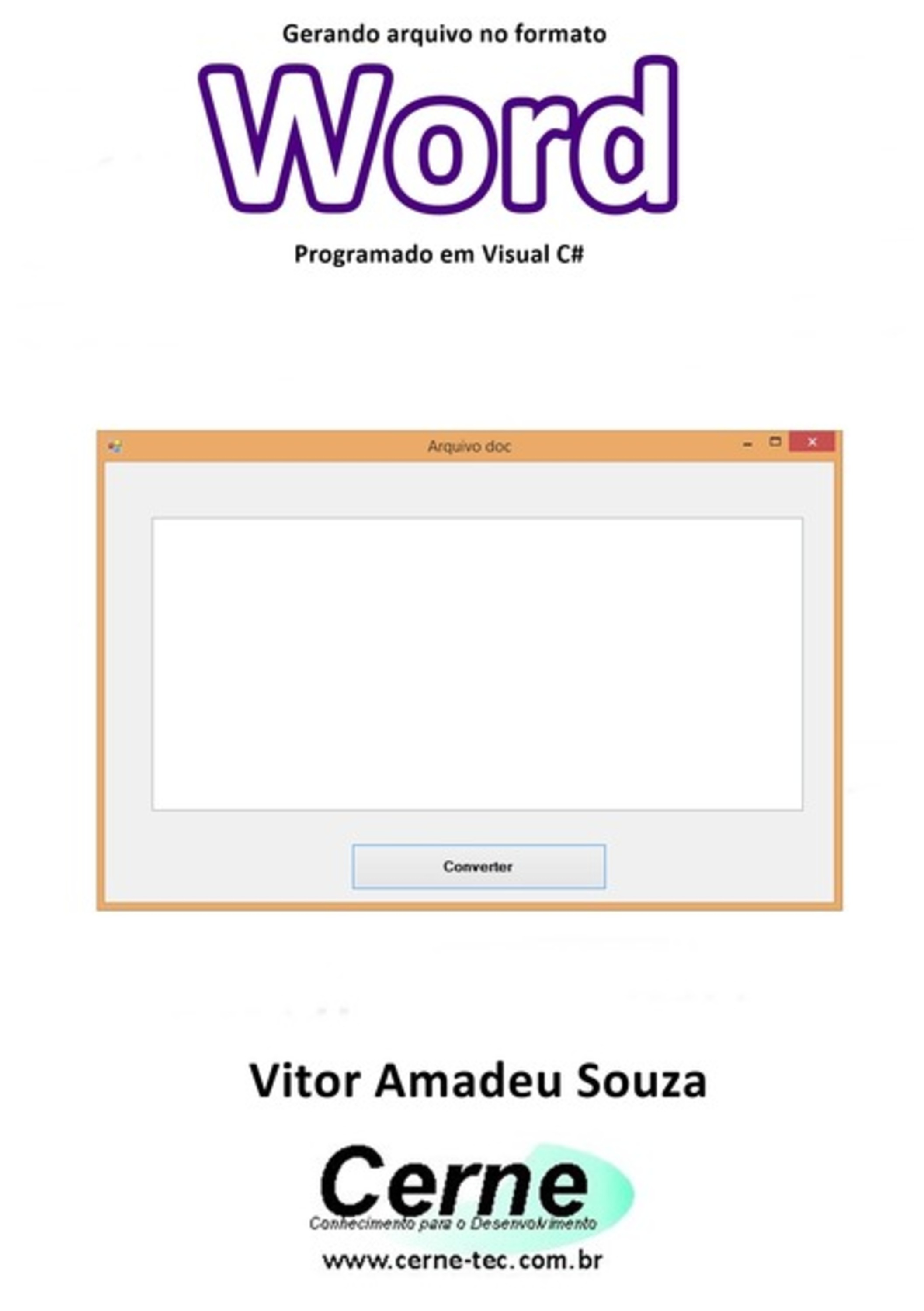 Gerando Arquivo No Formato Word Programado Em Visual Basic