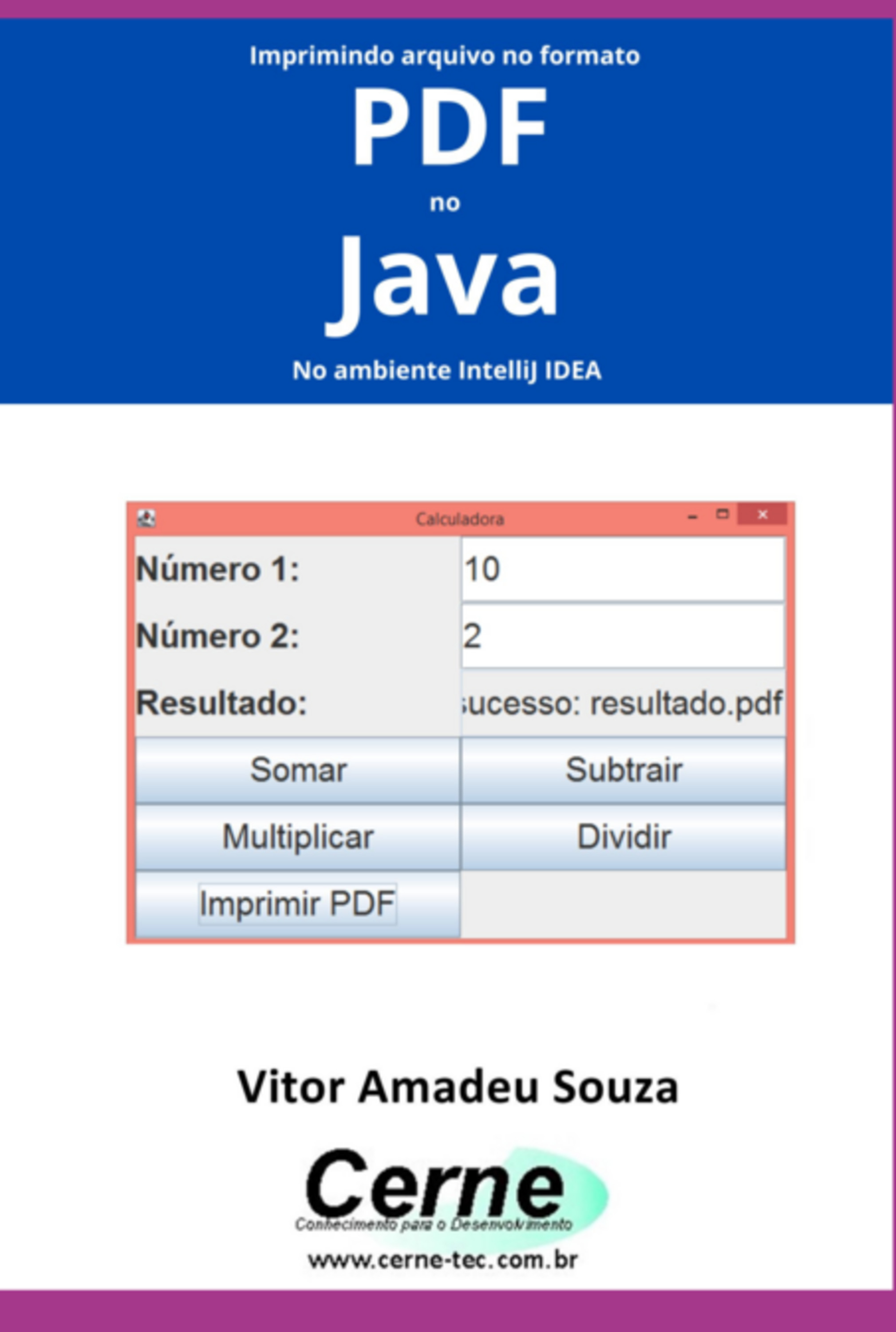 Imprimindo Arquivo No Formato Pdf No Java No Ambiente Intellij Idea