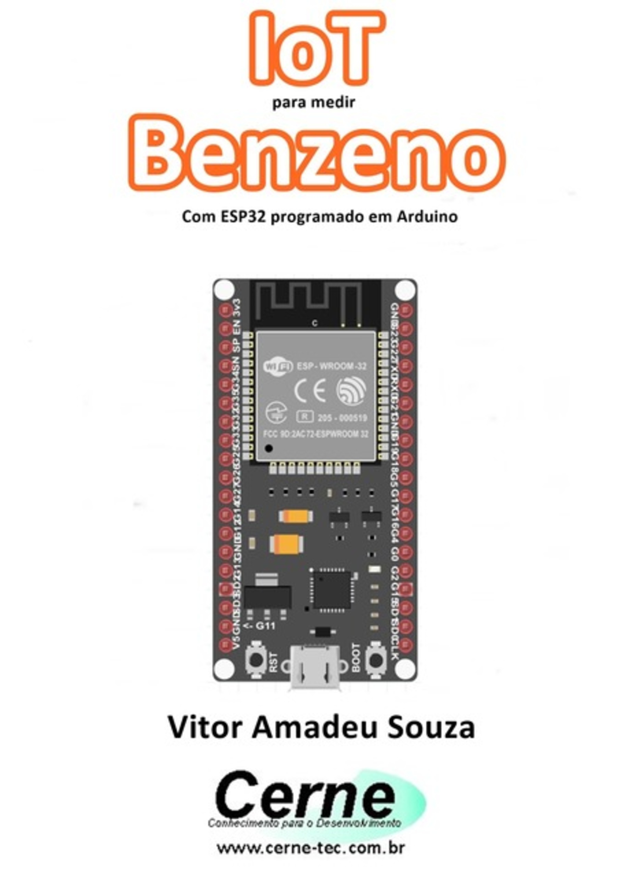 Iot Para Medir Benzeno Com Esp32 Programado Em Arduino