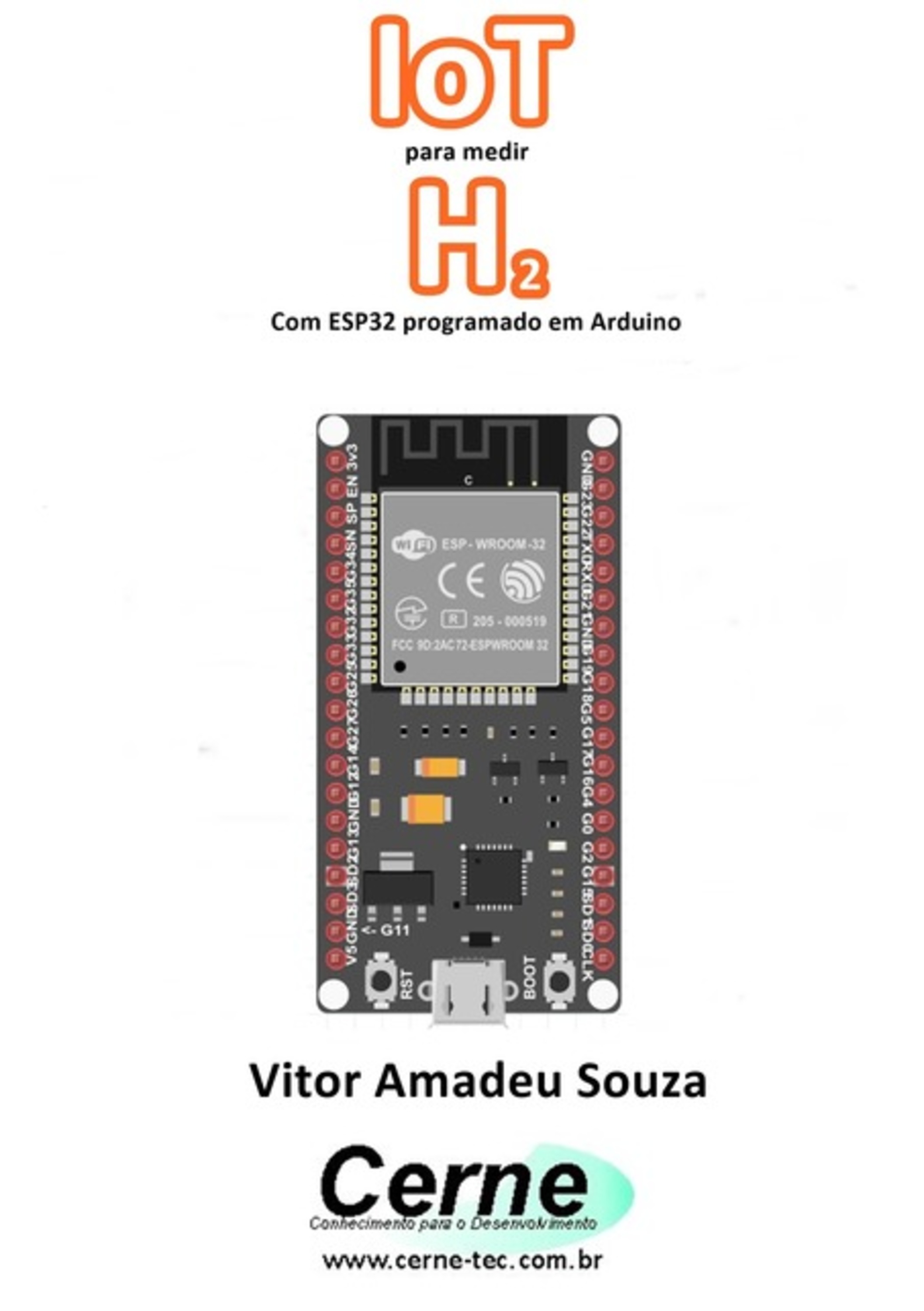 Iot Para Medir H2 Com Esp32 Programado Em Arduino