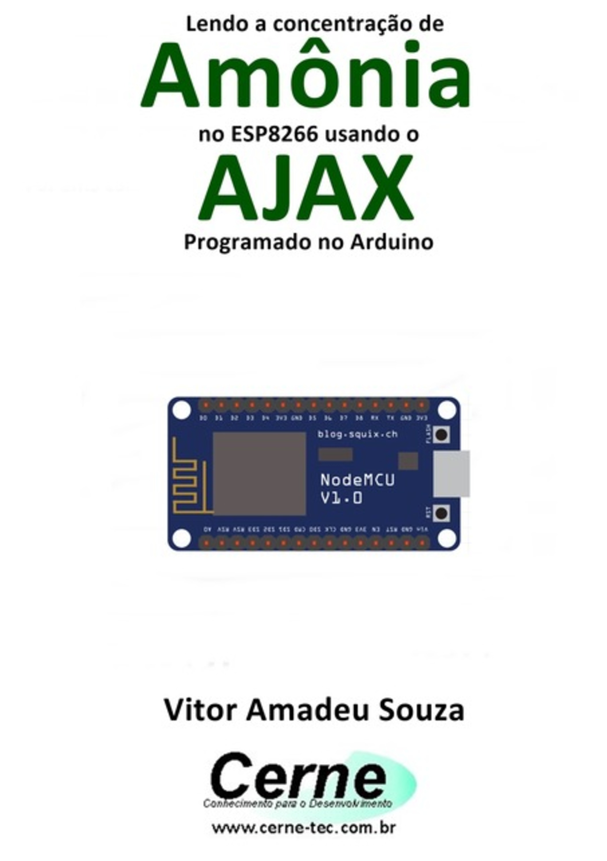 Lendo A Concentração De Amônia No Esp8266 Usando O Ajax Programado No Arduino