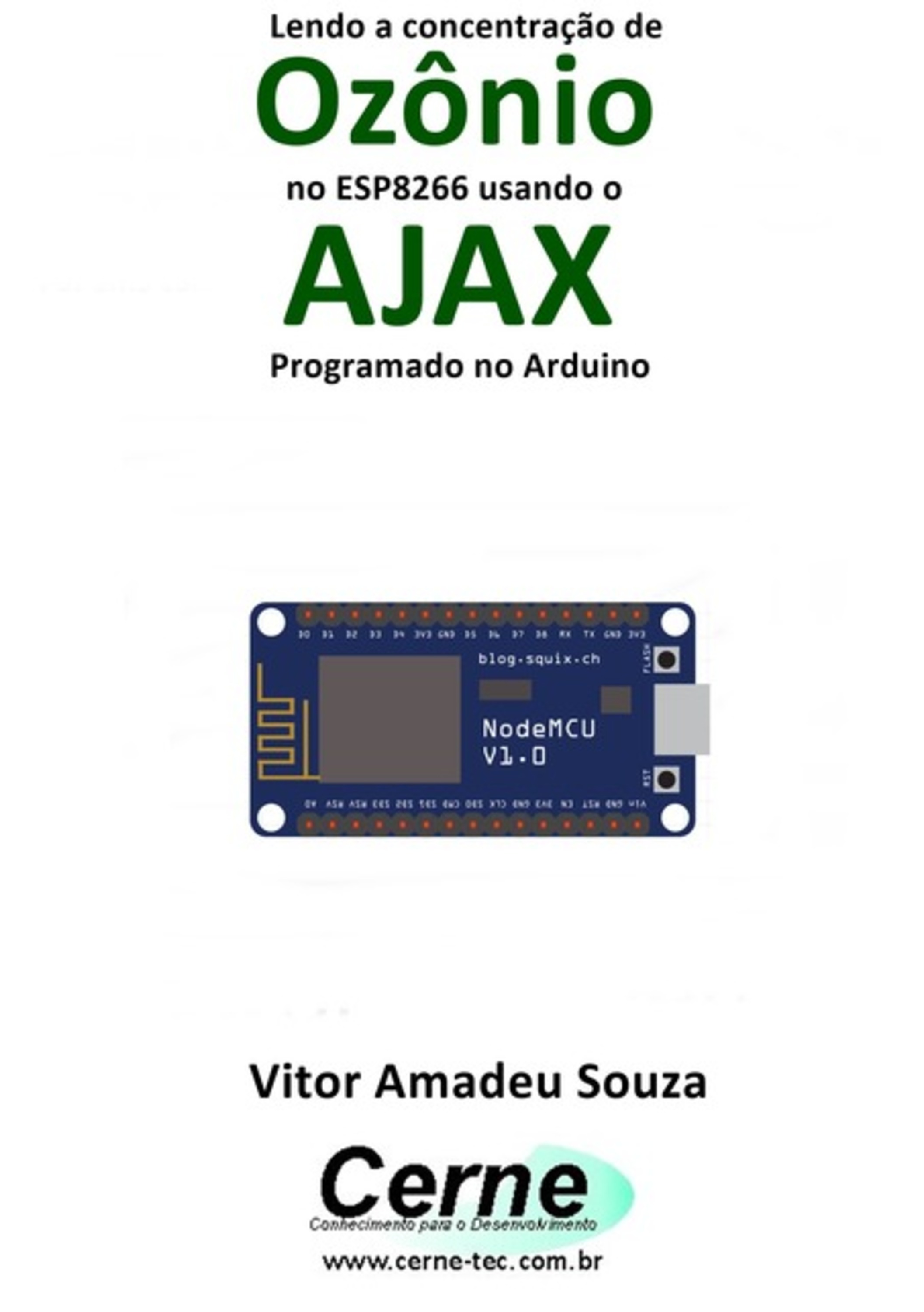 Lendo A Concentração De Ozônio No Esp8266 Usando O Ajax Programado No Arduino