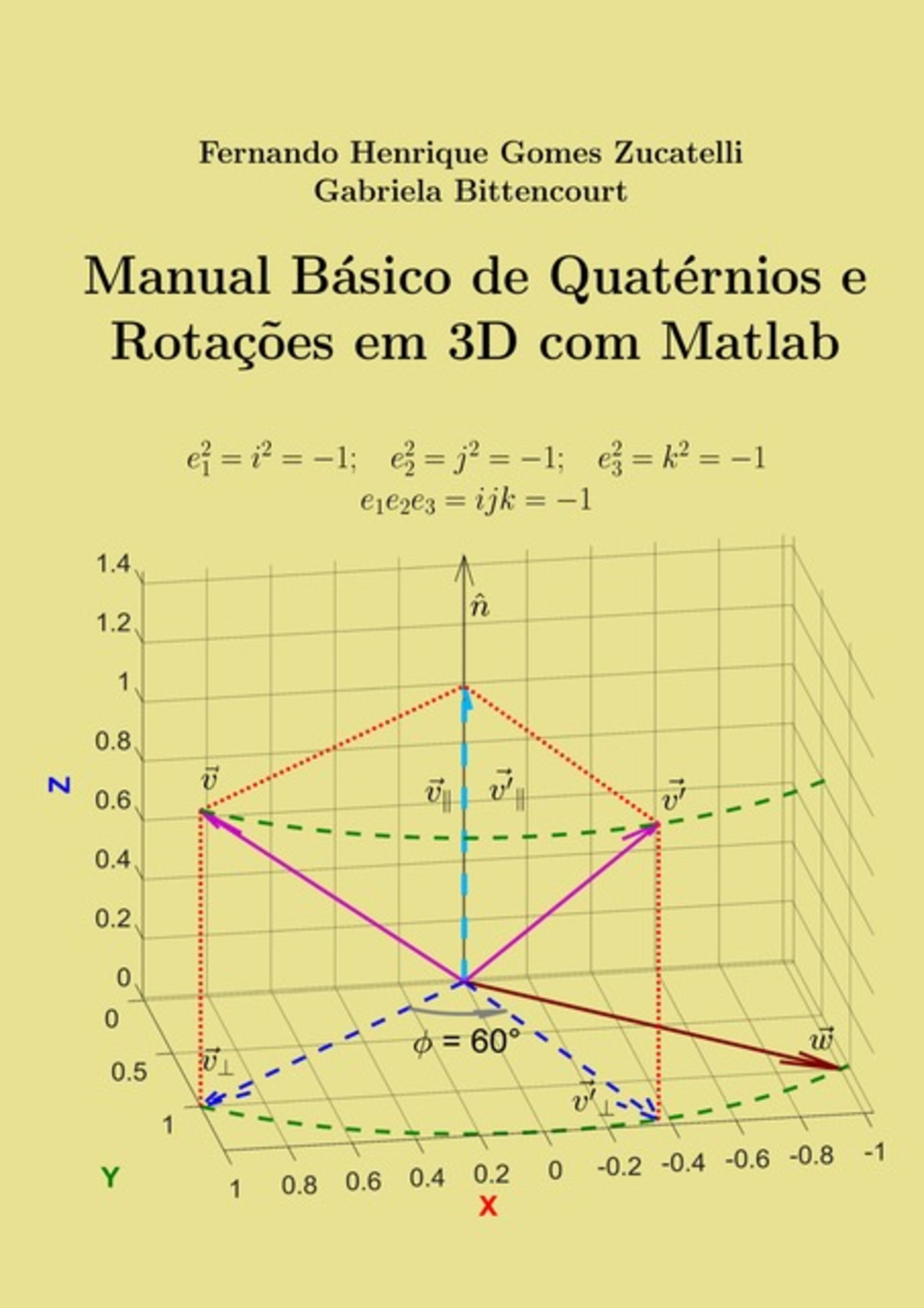 Manual Básico De Quatérnios E Rotações 3d Com Matlab