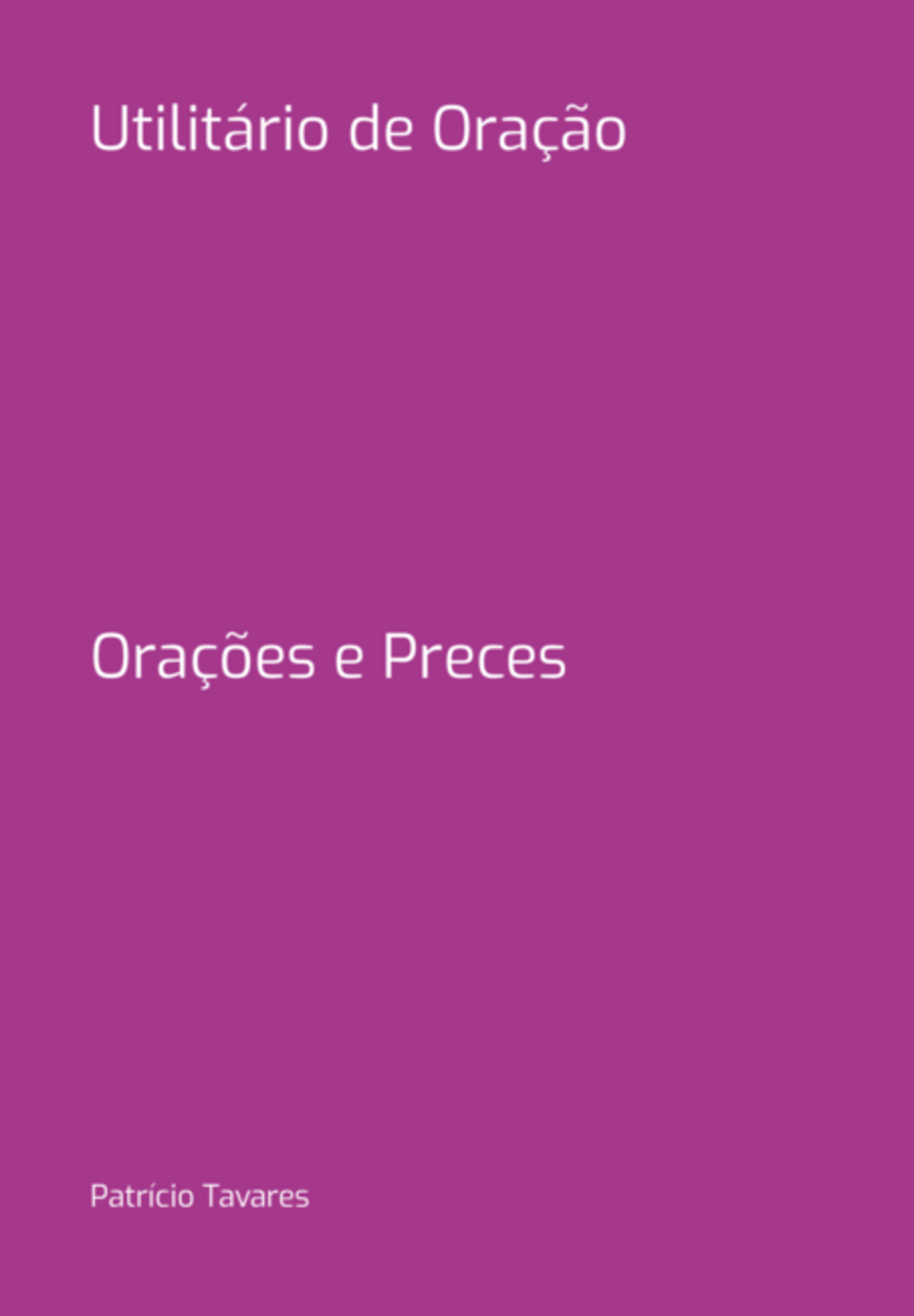 Manual De Orações E Preces