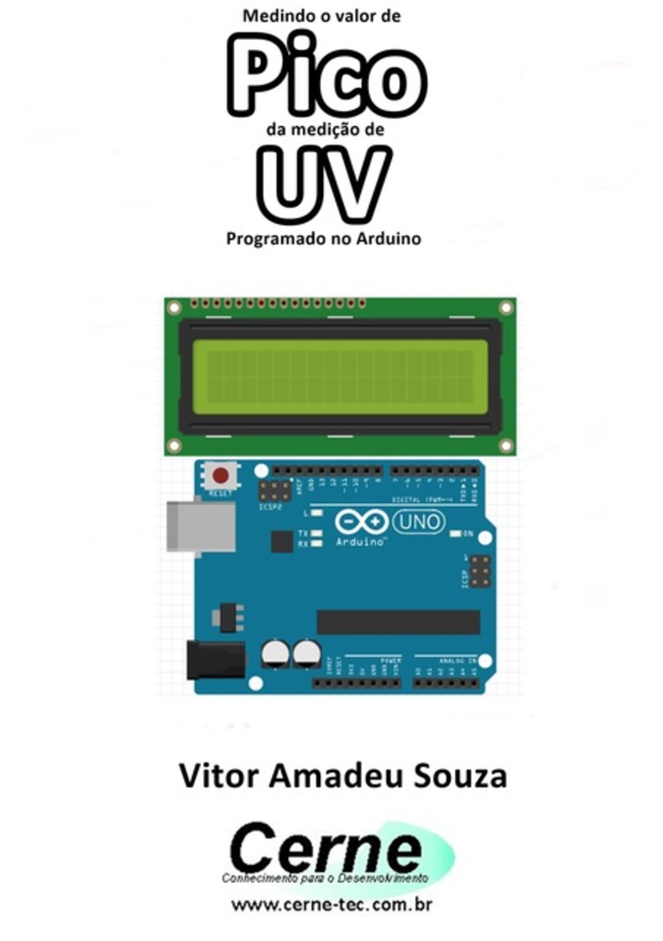 Medindo O Valor De Pico Da Medição De Uv Programado No Arduino