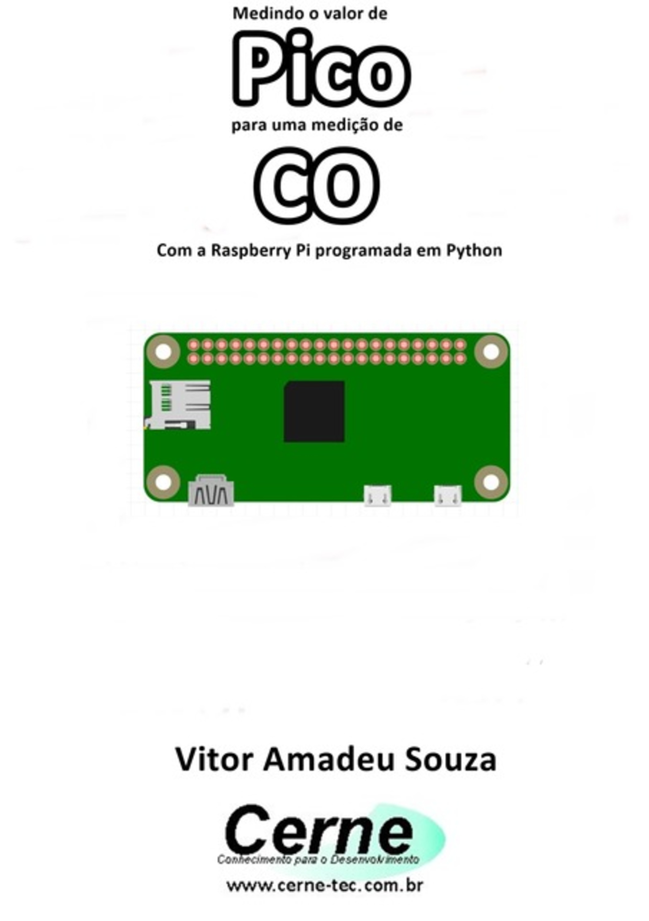 Medindo O Valor De Pico Para Uma Medição De Co Com A Raspberry Pi Programada Em Python