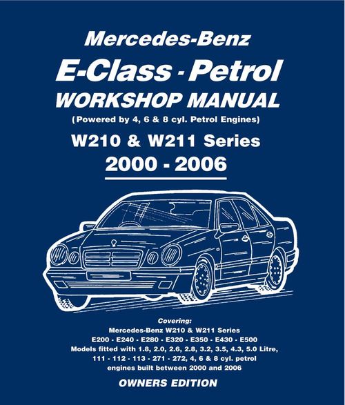 Mercedes-Benz E-Class Patrol Workshop Manual