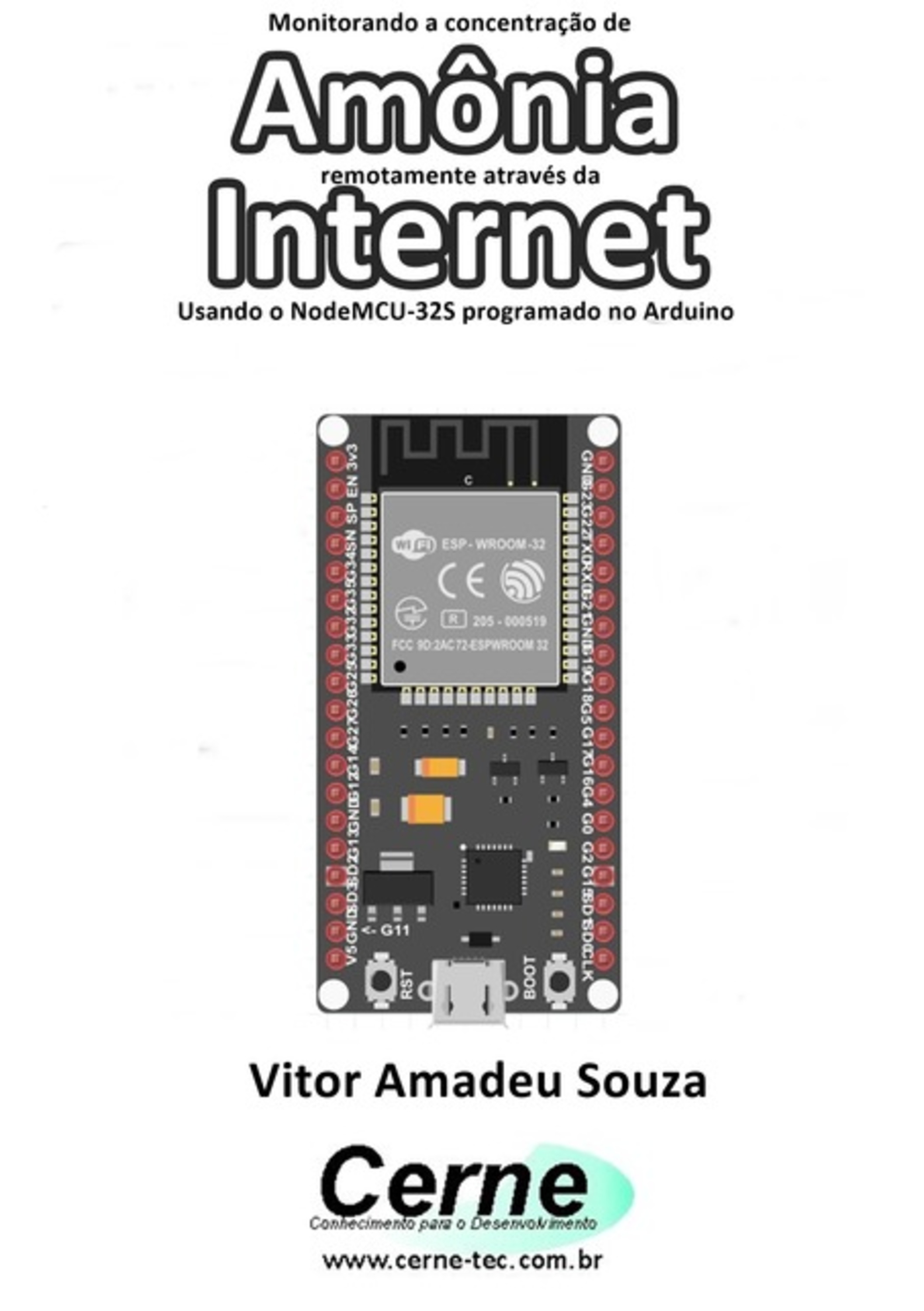 Monitorando A Concentração De Amônia Remotamente Através Da Internet Com Esp32 Programado Em Arduino E Php