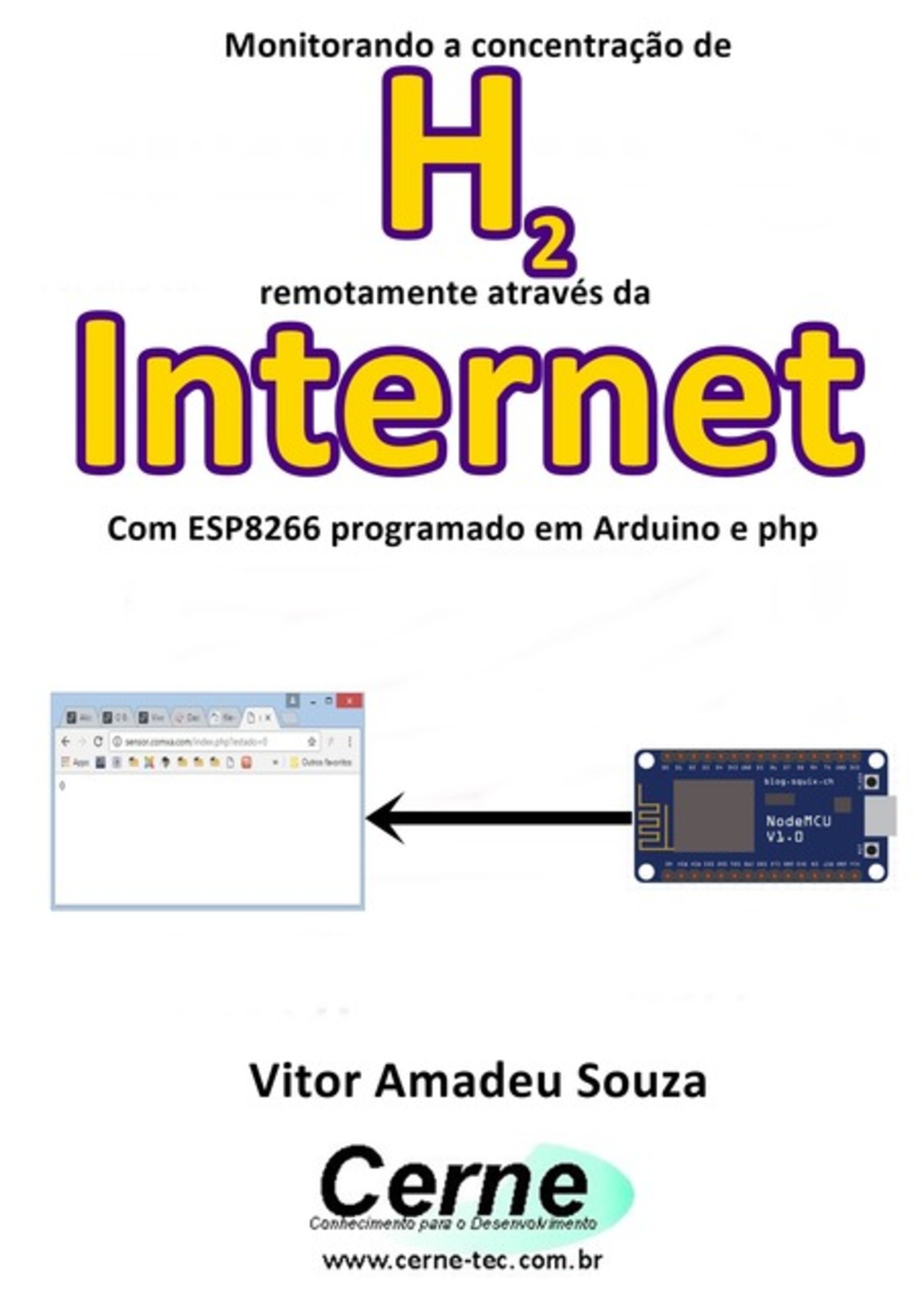 Monitorando A Concentração De H2 Remotamente Através Da Internet Com Esp8266 Programado Em Arduino E Php