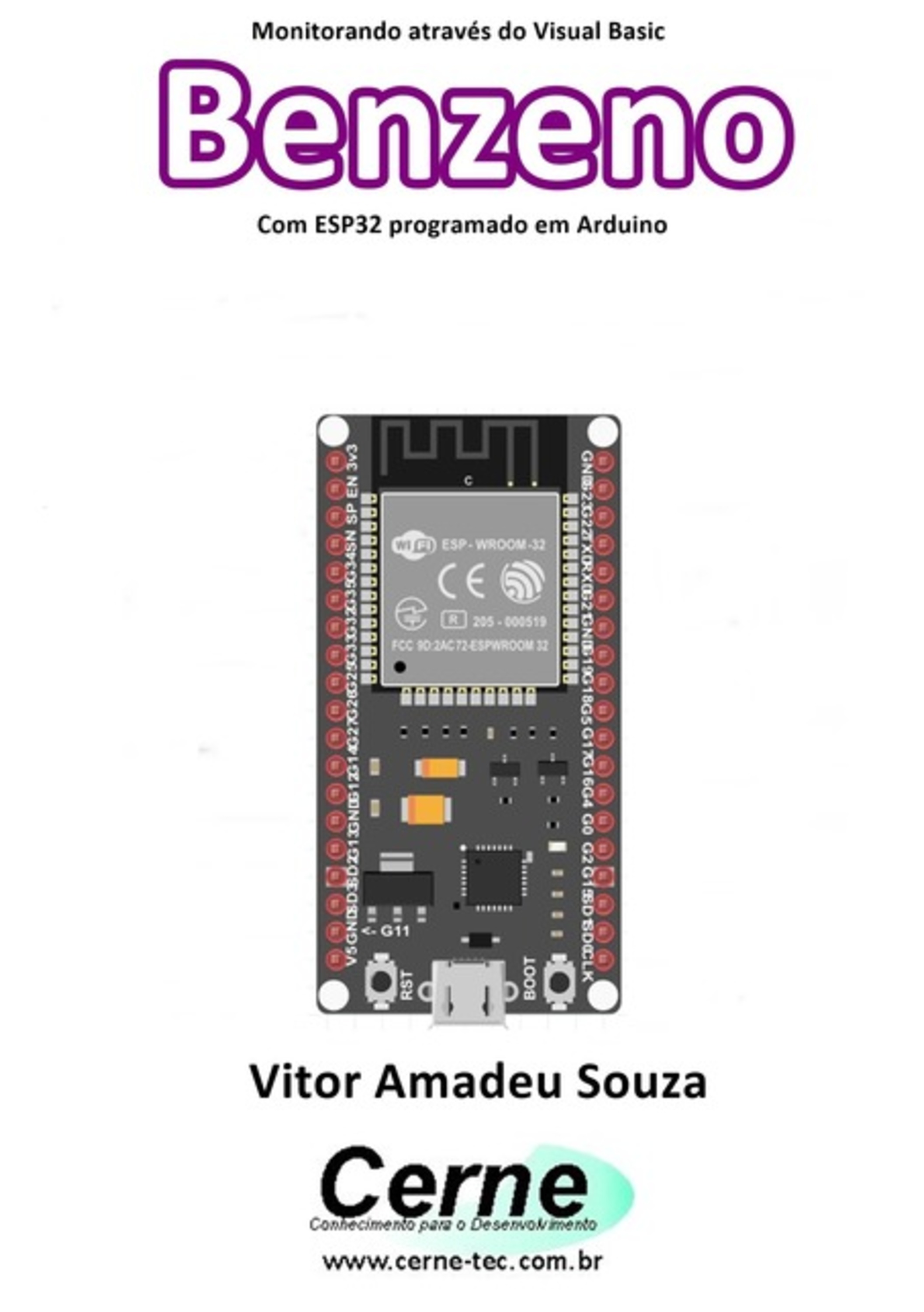 Monitorando Através Do Visual Basic Benzeno Com Esp32 Programado Em Arduino