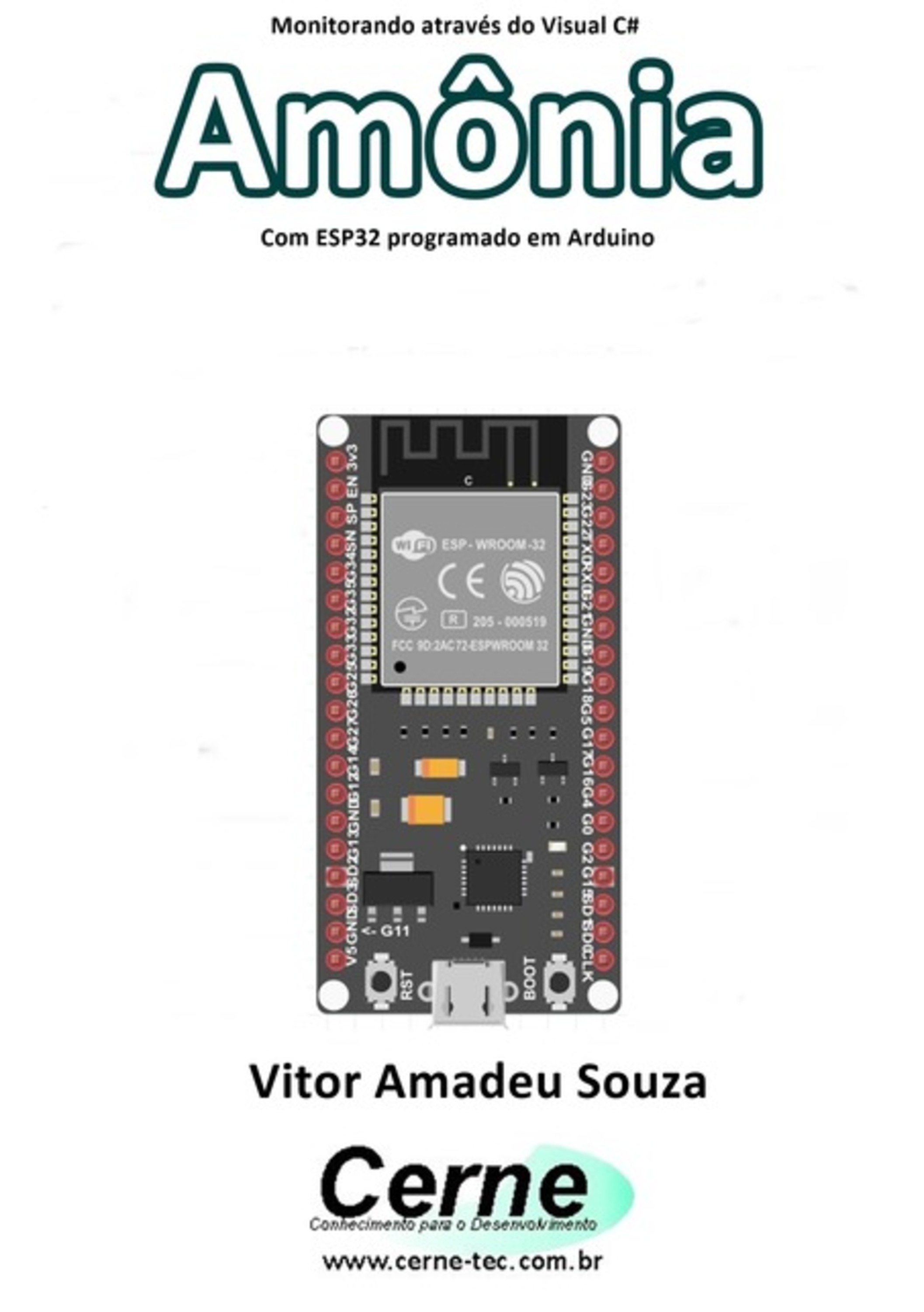 Monitorando Através Do Visual C# Amônia Com Esp32 Programado Em Arduino