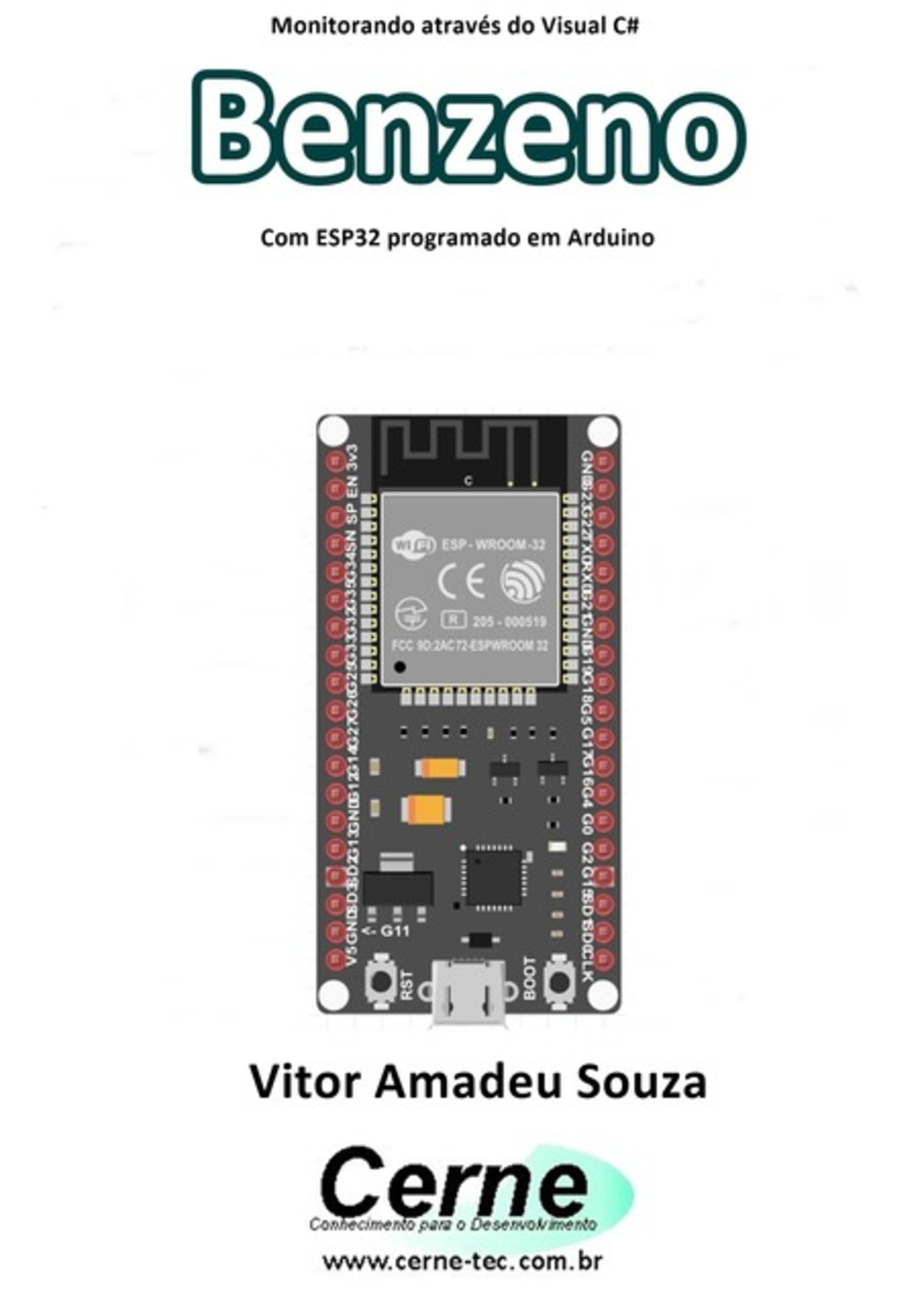 Monitorando Através Do Visual C# Benzeno Com Esp32 Programado Em Arduino