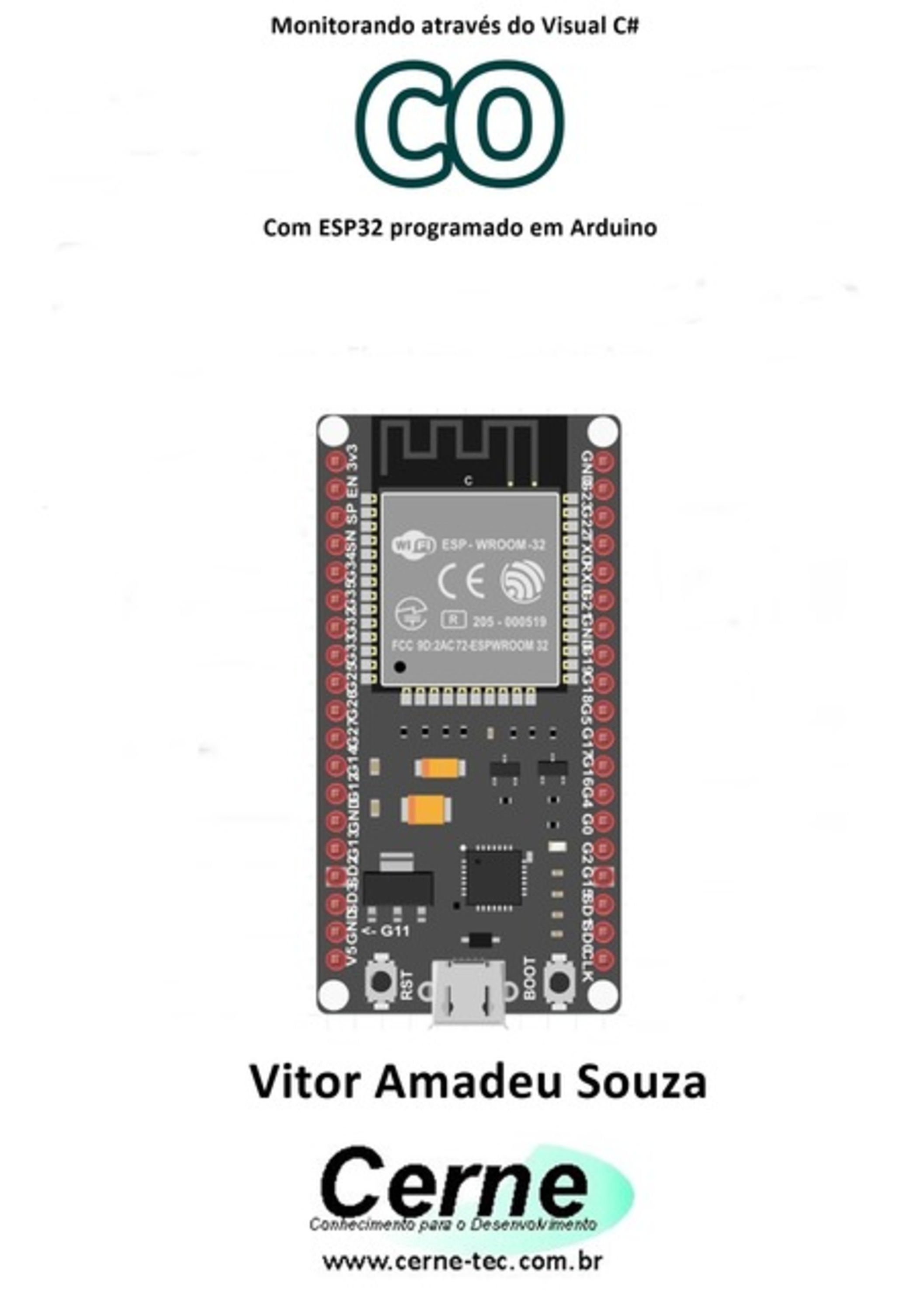 Monitorando Através Do Visual C# Co Com Esp32 Programado Em Arduino