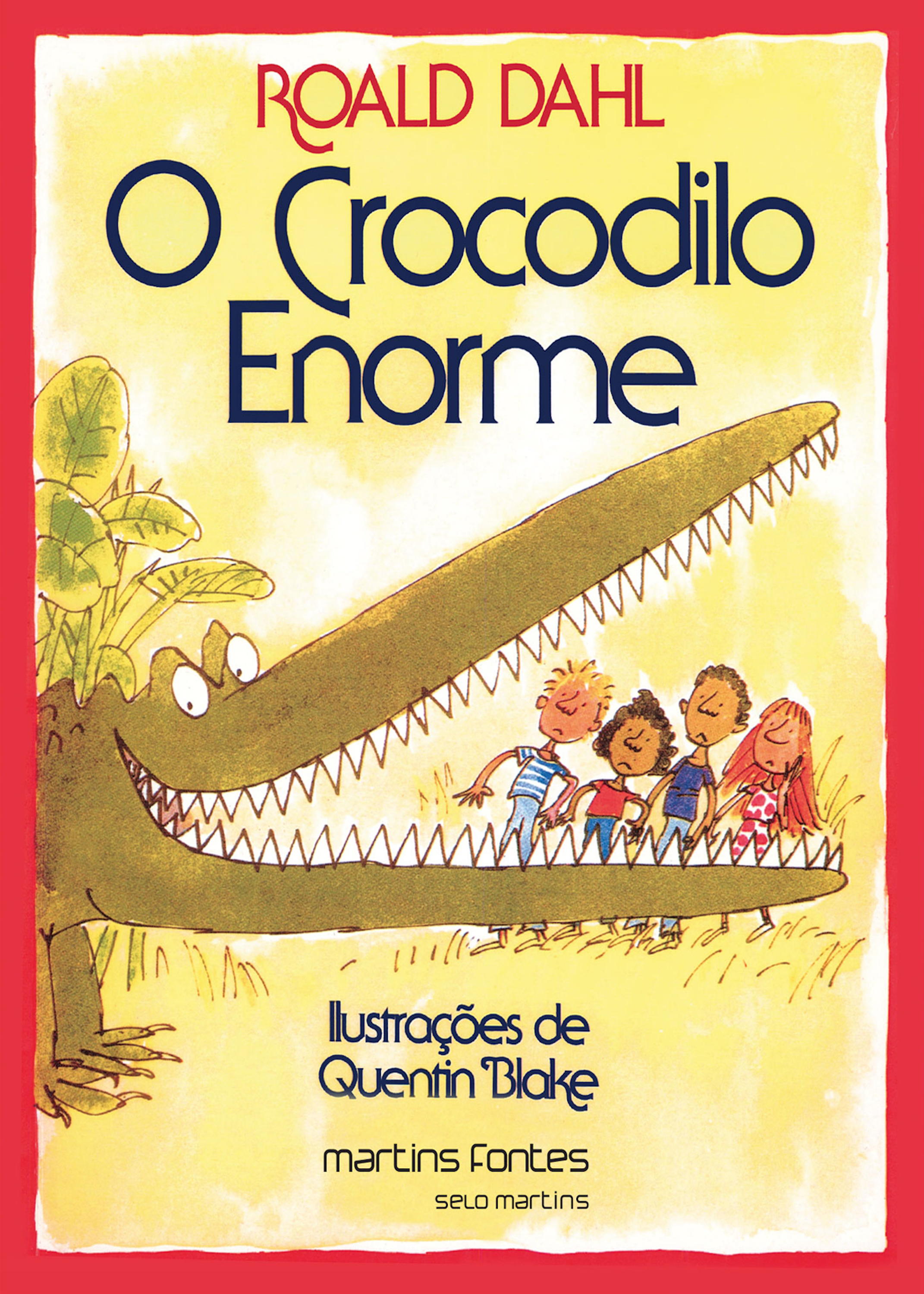 O crocodilo enorme