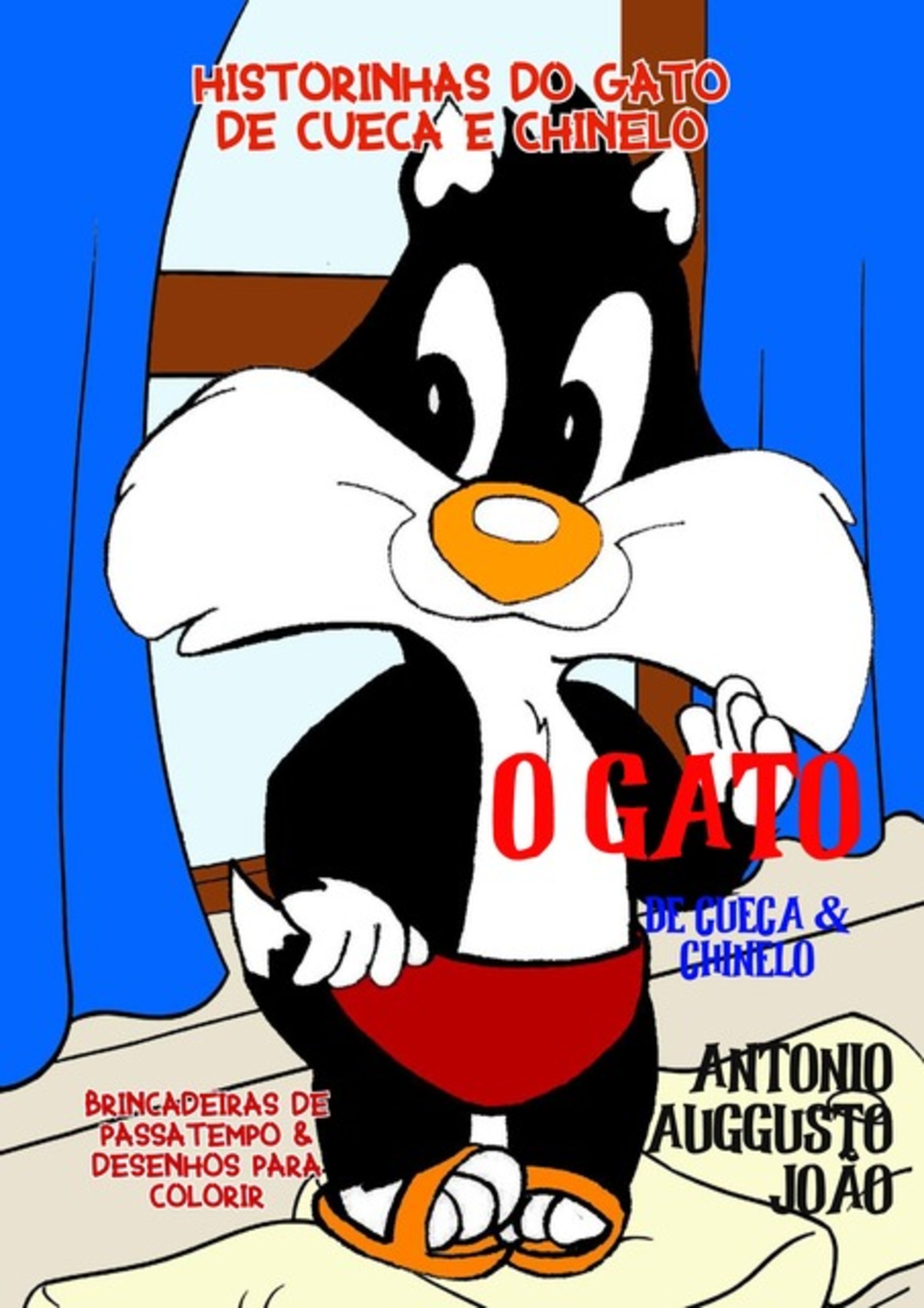 O Gato De Cueca E De Chinelo