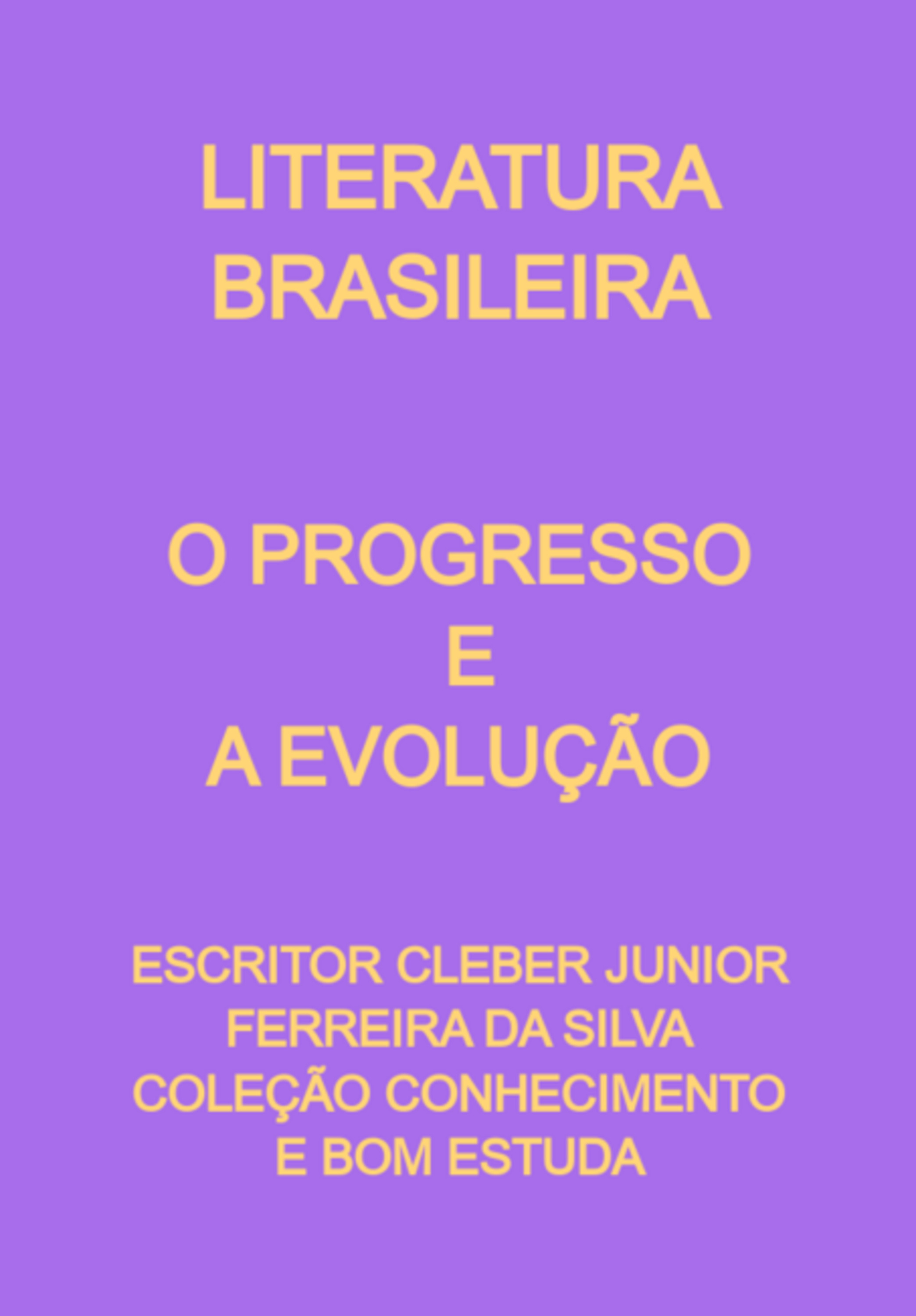 O Priogresso E A Evolução