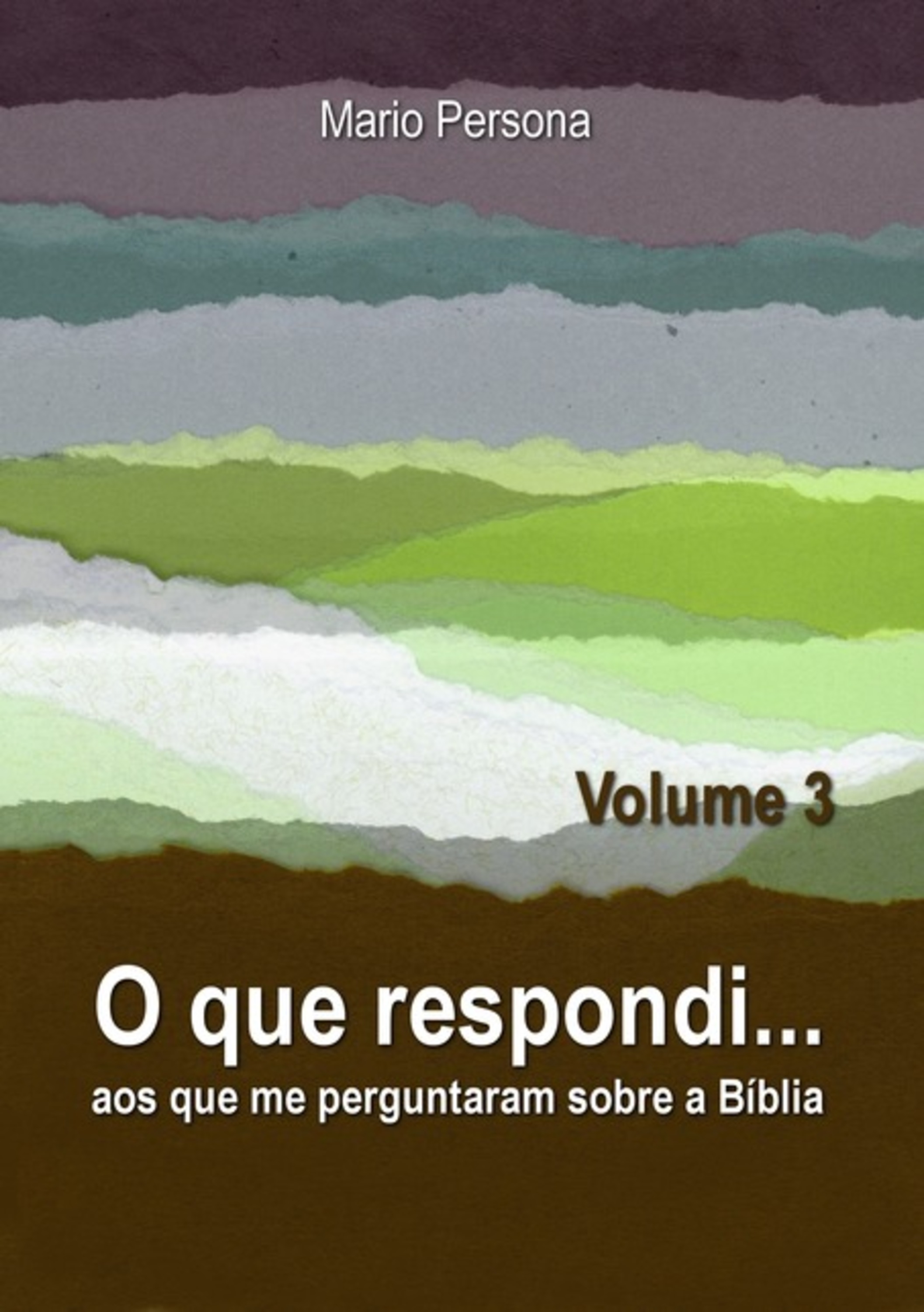 O Que Respondi... (volume 3)