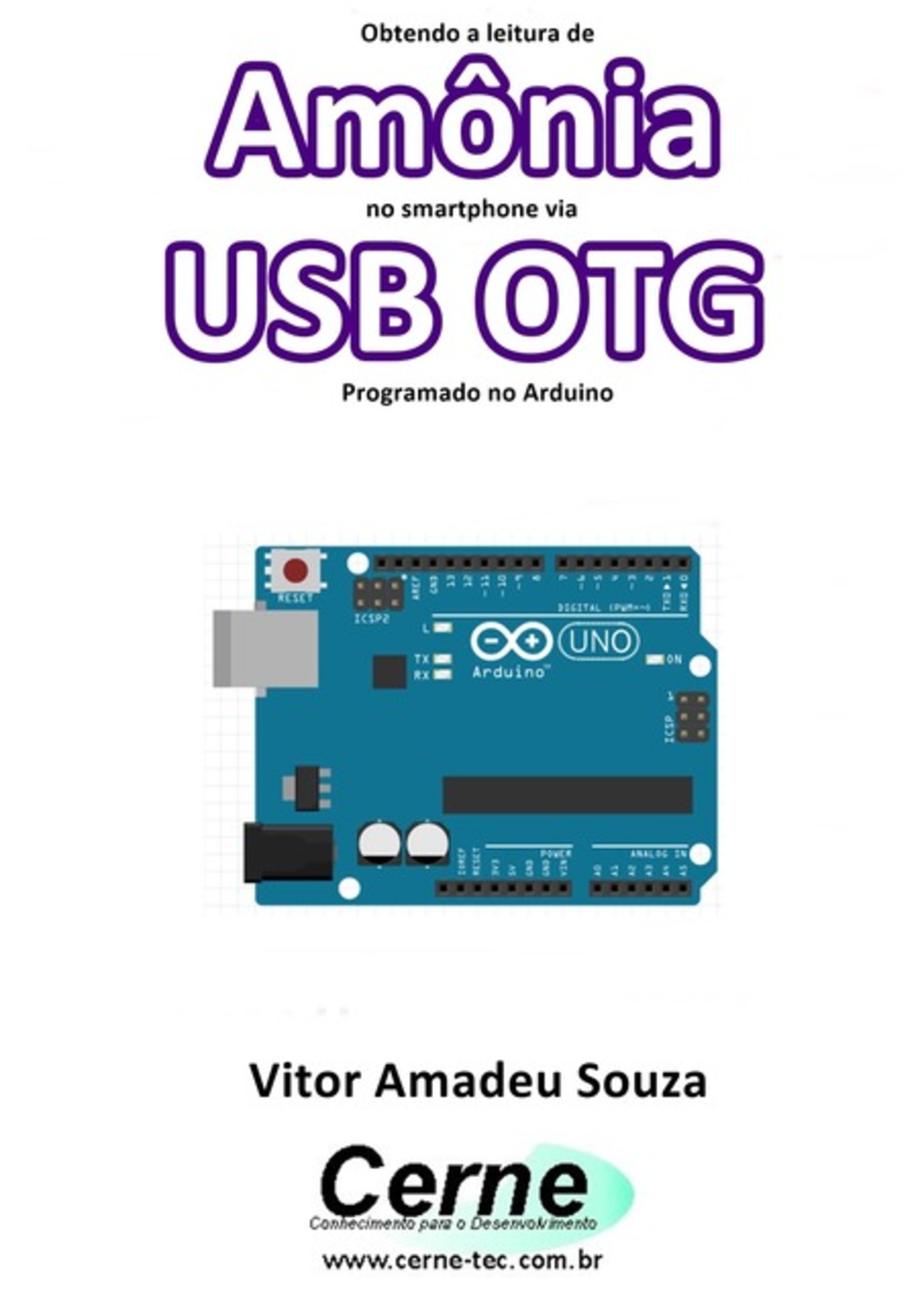 Obtendo A Leitura De Amônia No Smartphone Via Usb Otg Programado No Arduino