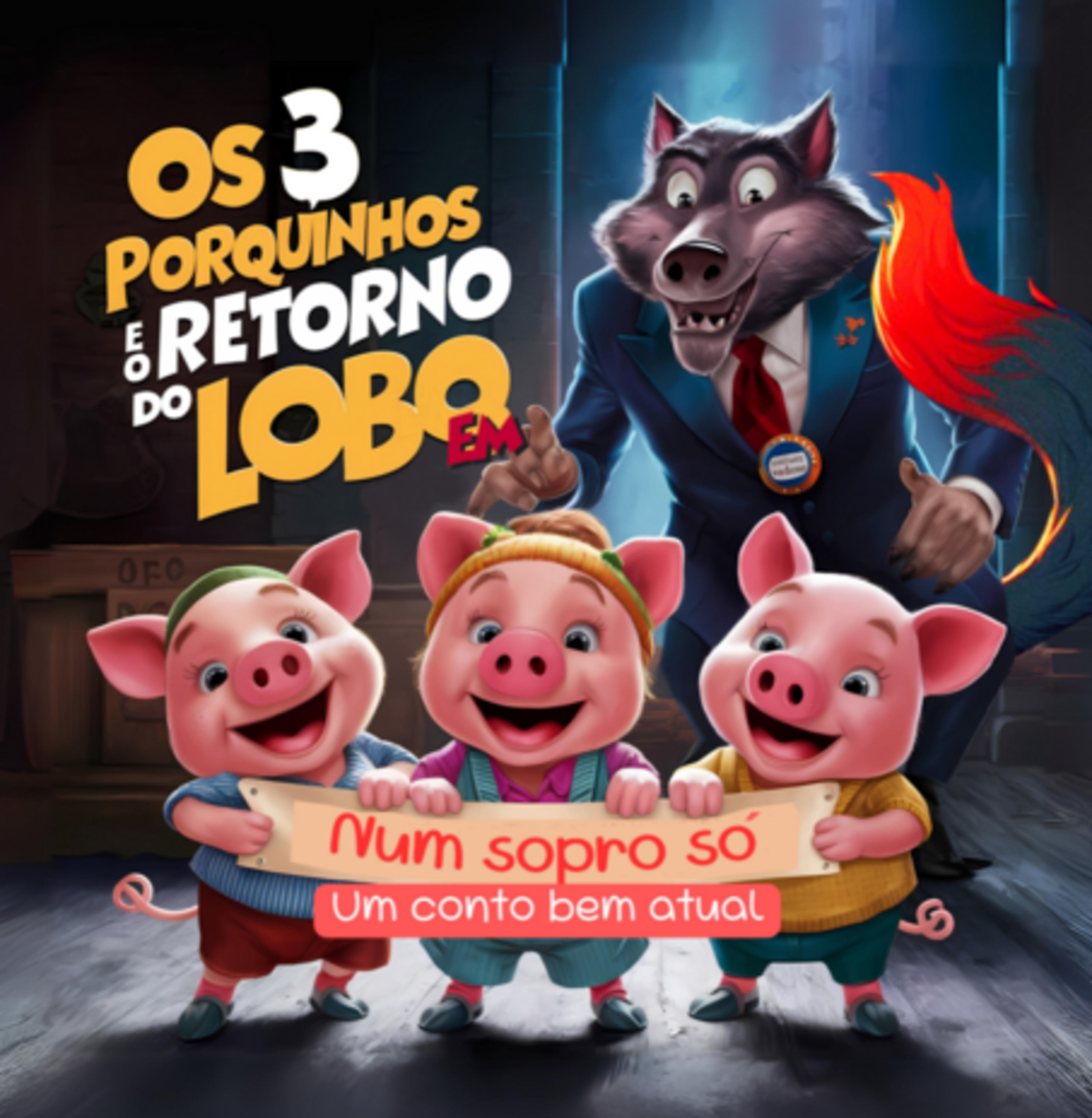 Os 3 Porquinhos E O Retorno Do Lobo Em 