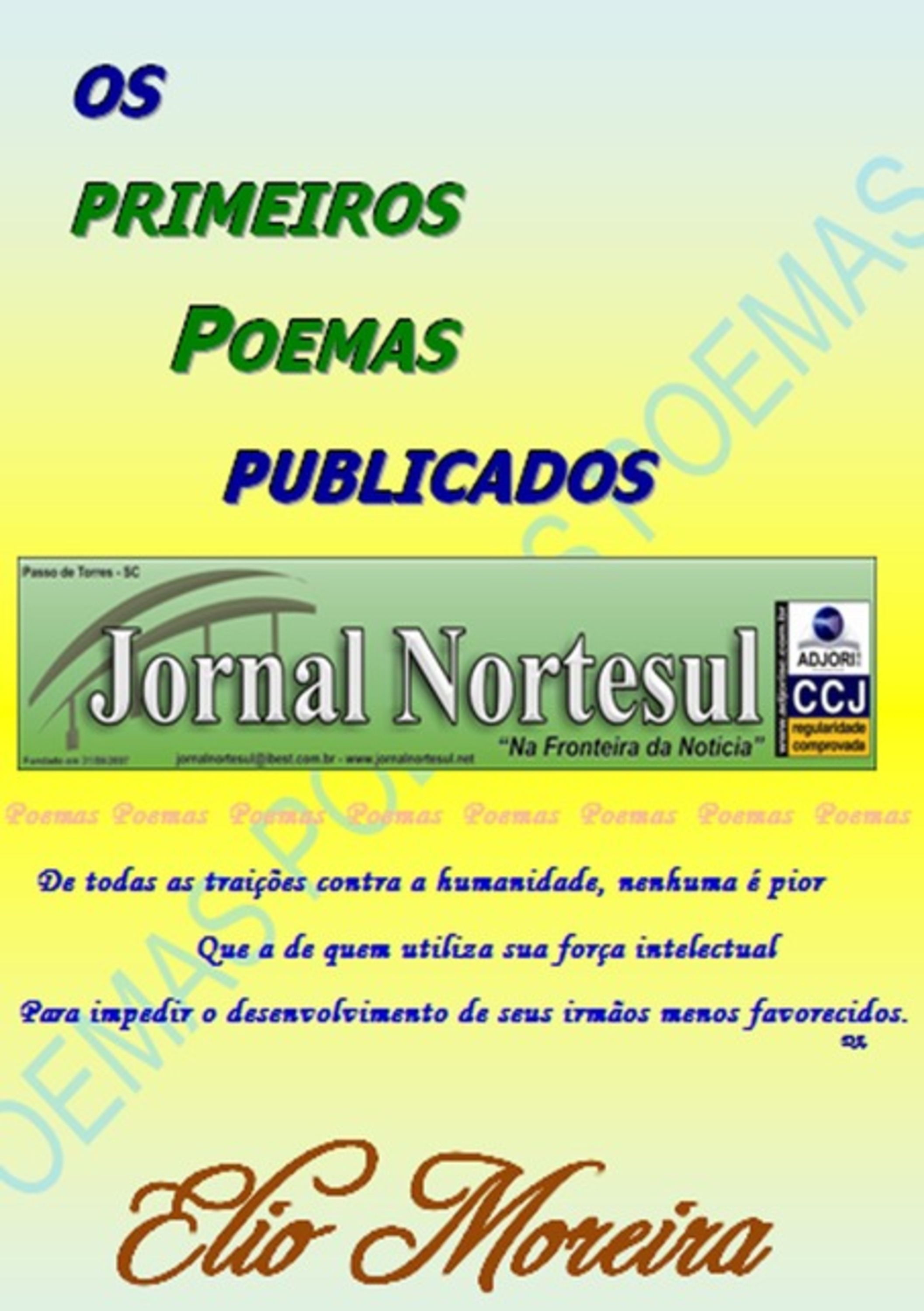 Os Primeiros Poemas Publcados Nortesul