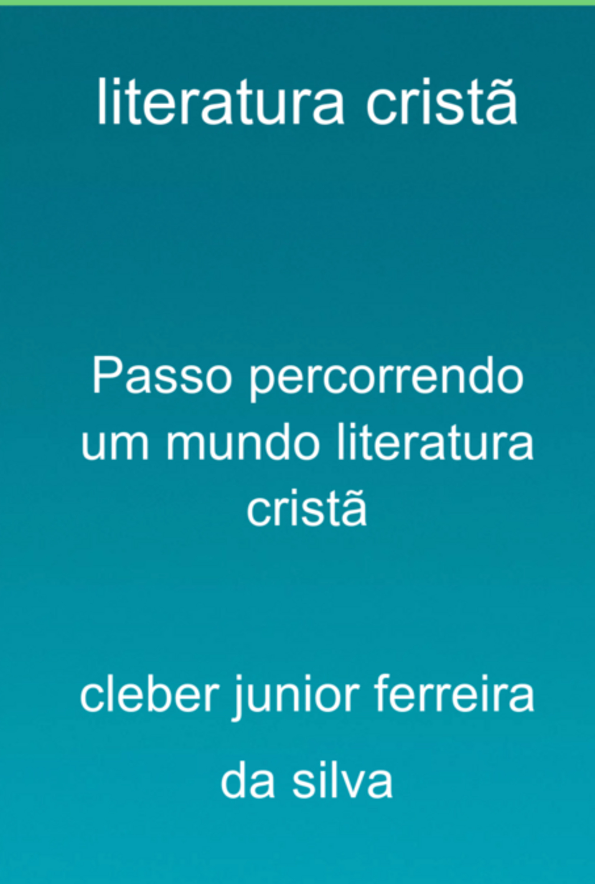 Passo Percorrendo Um Rio Literatura Cristã