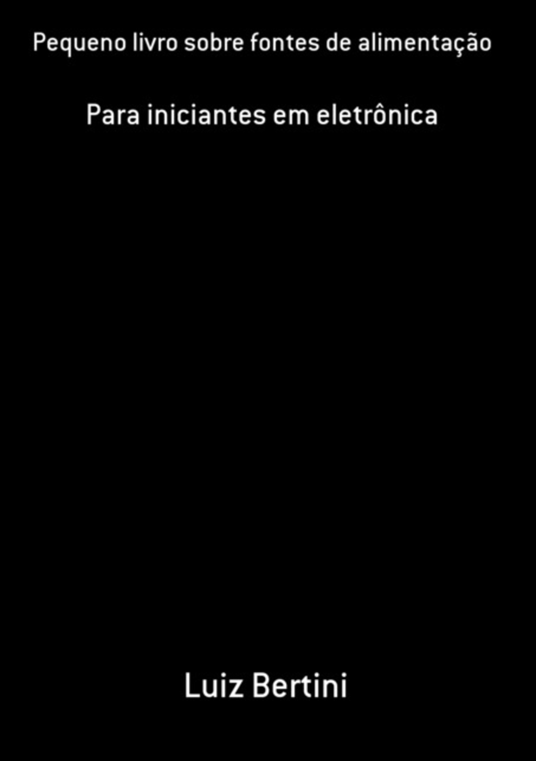 Pequeno Livro Sobre Fontes De Alimentação