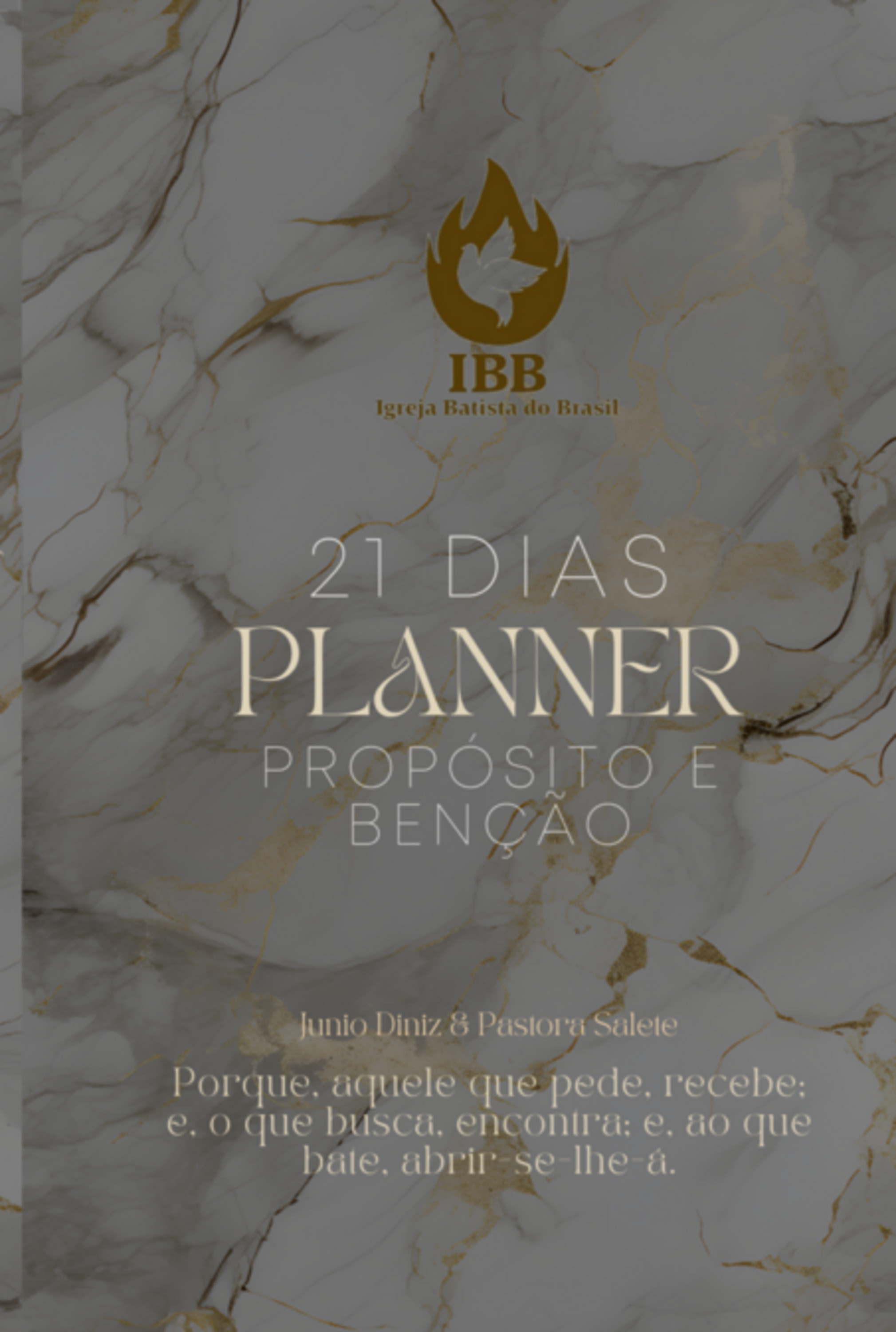 Planner 21 Dias De Propósito, Orações E Bençãos