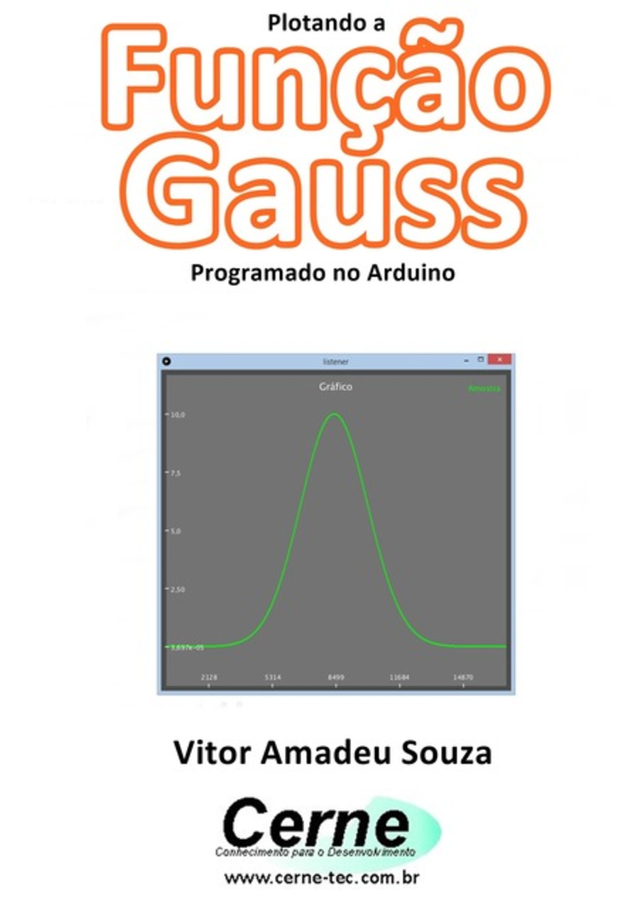 Plotando A Função Gauss Programado No Arduino