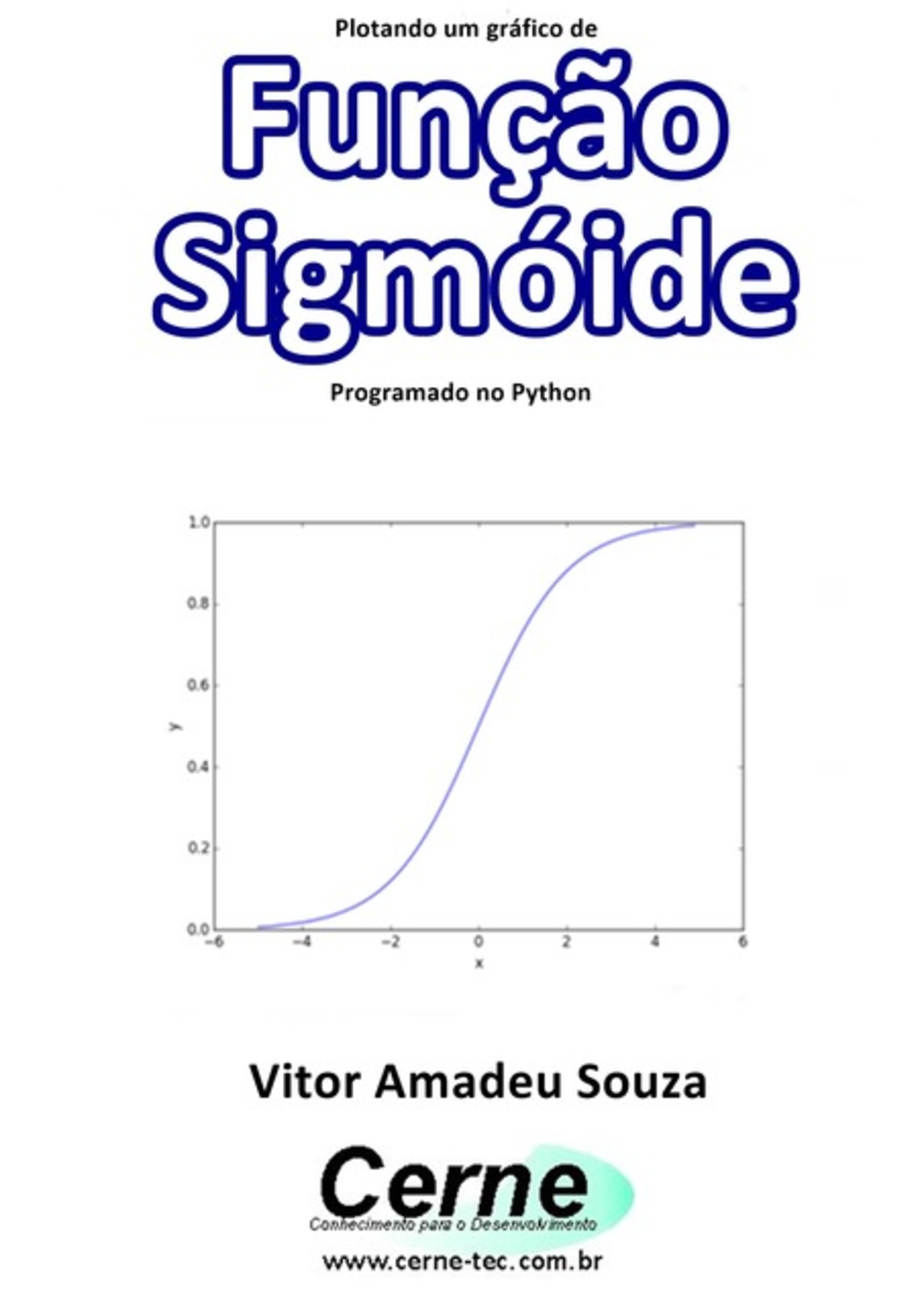 Plotando Um Gráfico De Função Sigmóide Programado No Python