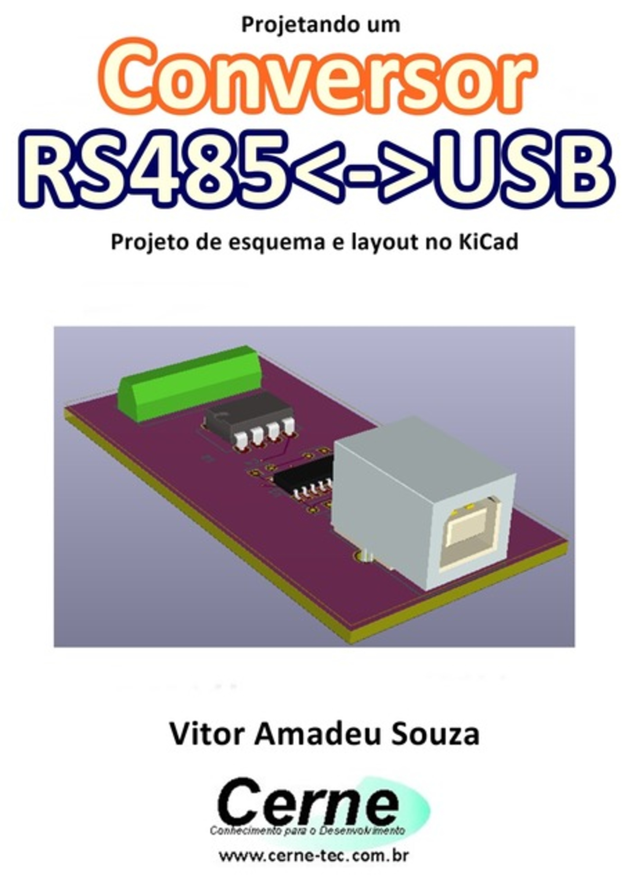 Projetando Um Conversor Rs485usb Projeto De Esquema E Layout No Kicad