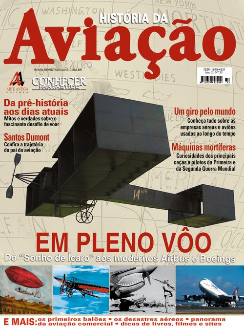Revista Conhecer Fantástico - História da Aviação