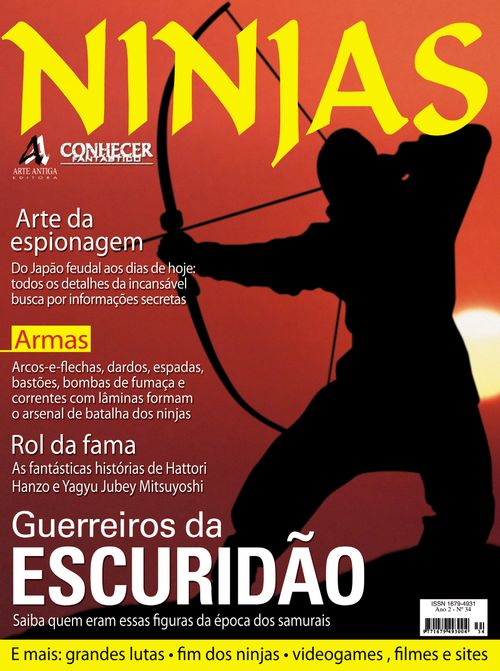 Revista Conhecer Fantástico - Ninjas