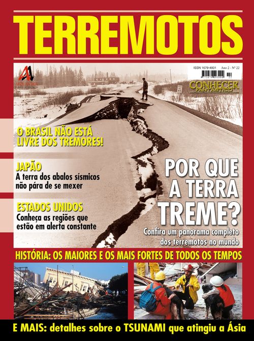 Revista Conhecer Fantástico - Terremotos