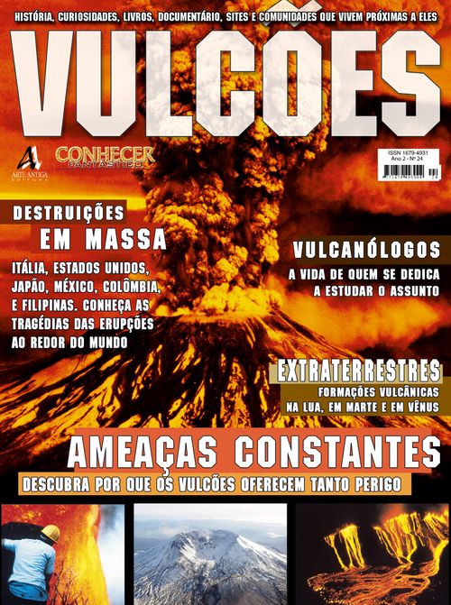 Revista Conhecer Fantástico - Vulcões