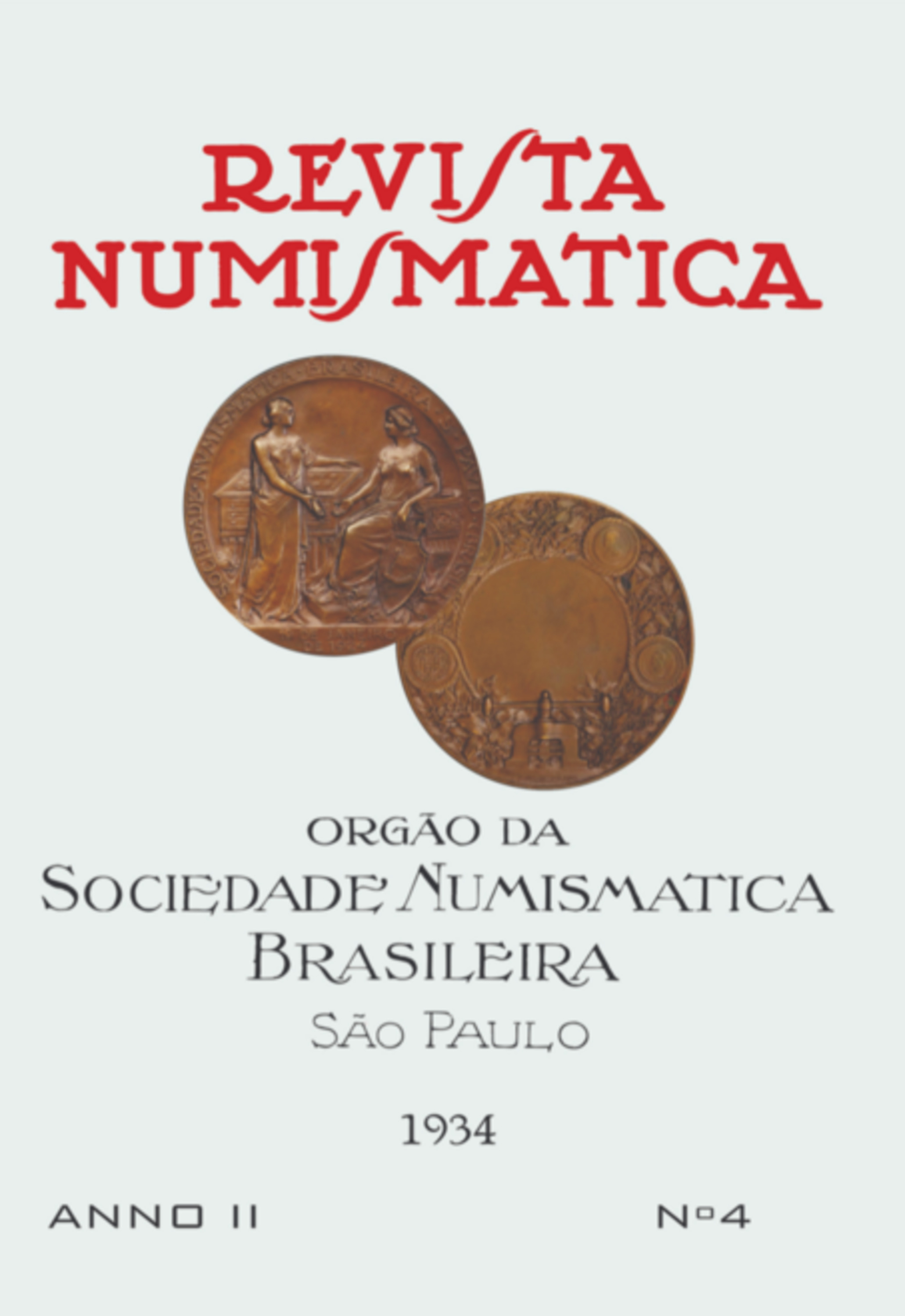 Revista Numismática - 1934 - Nº 4 - Ano Ii