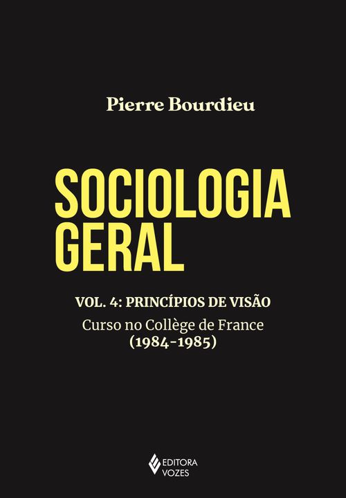Sociologia geral vol. 4