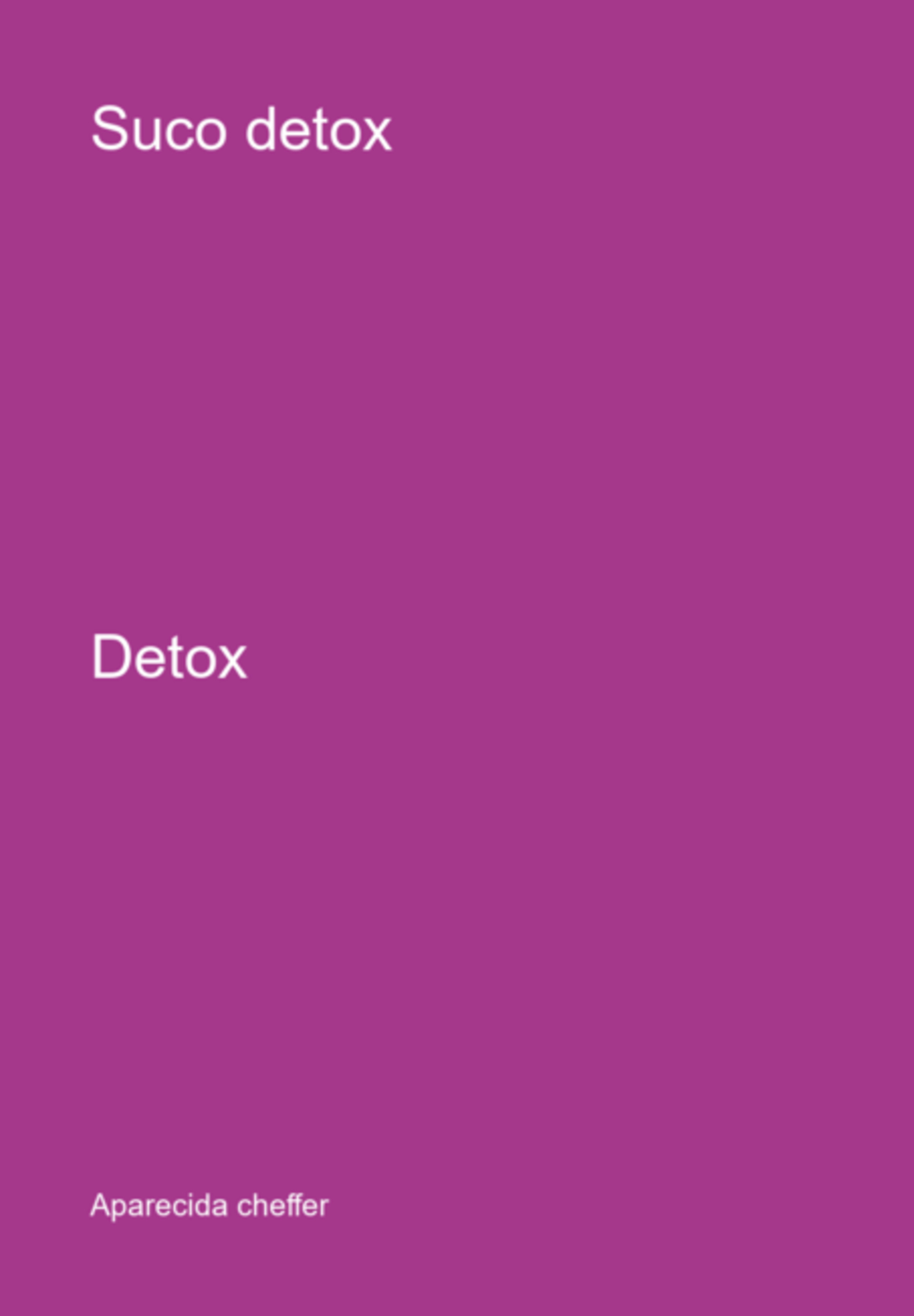 Suco Detox