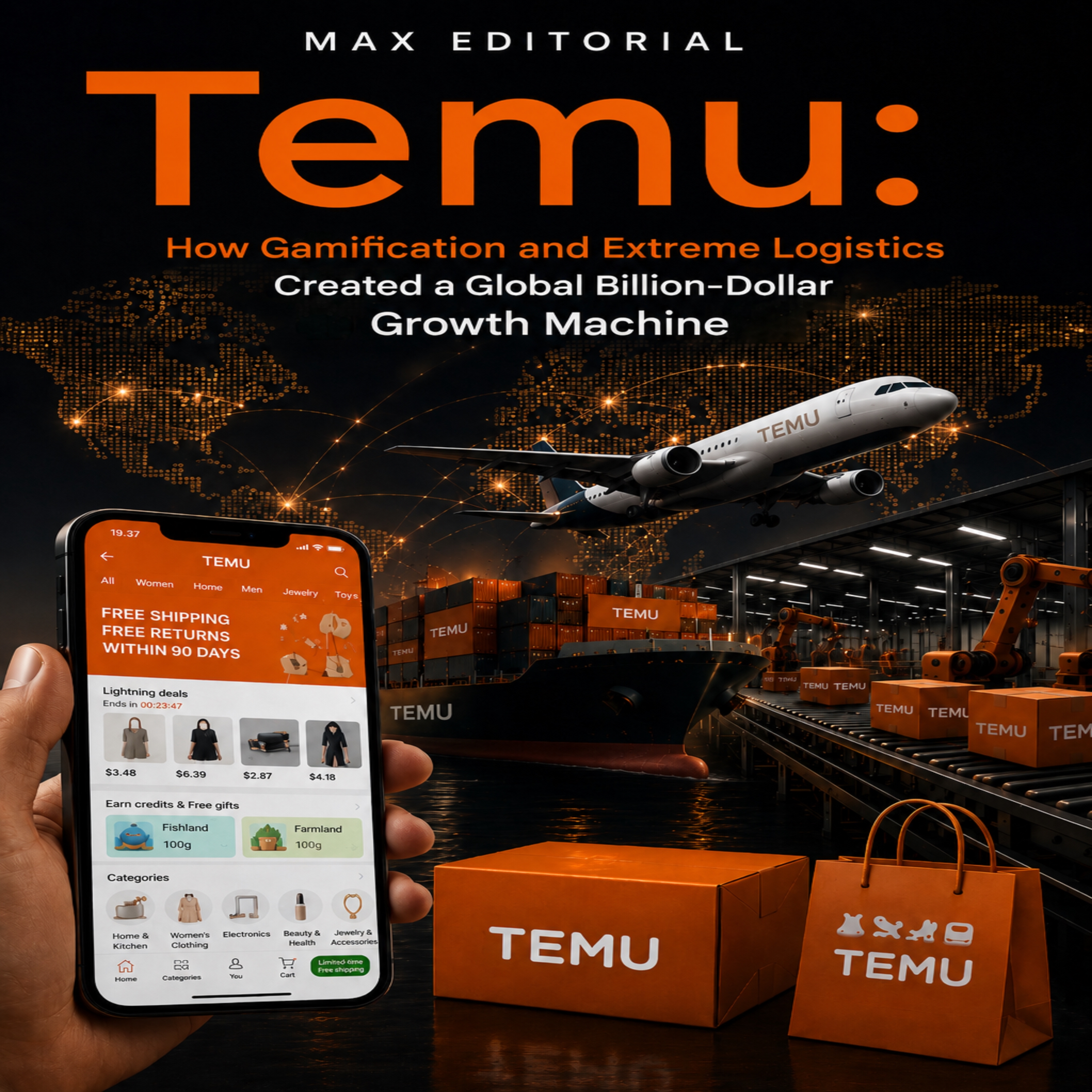 Temu: How Gamification and Extreme Logistics Created a Global Billion-Dollar Growth Machine