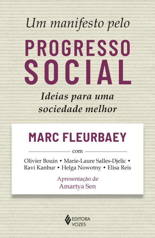 Um manifesto pelo progresso social 